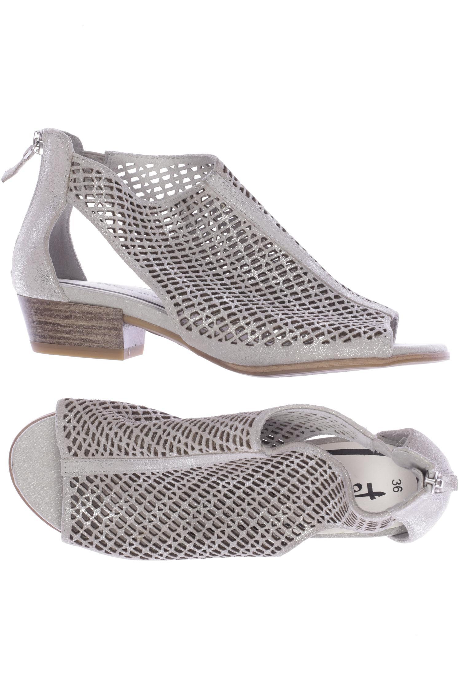 

Tamaris Damen Sandale, grau