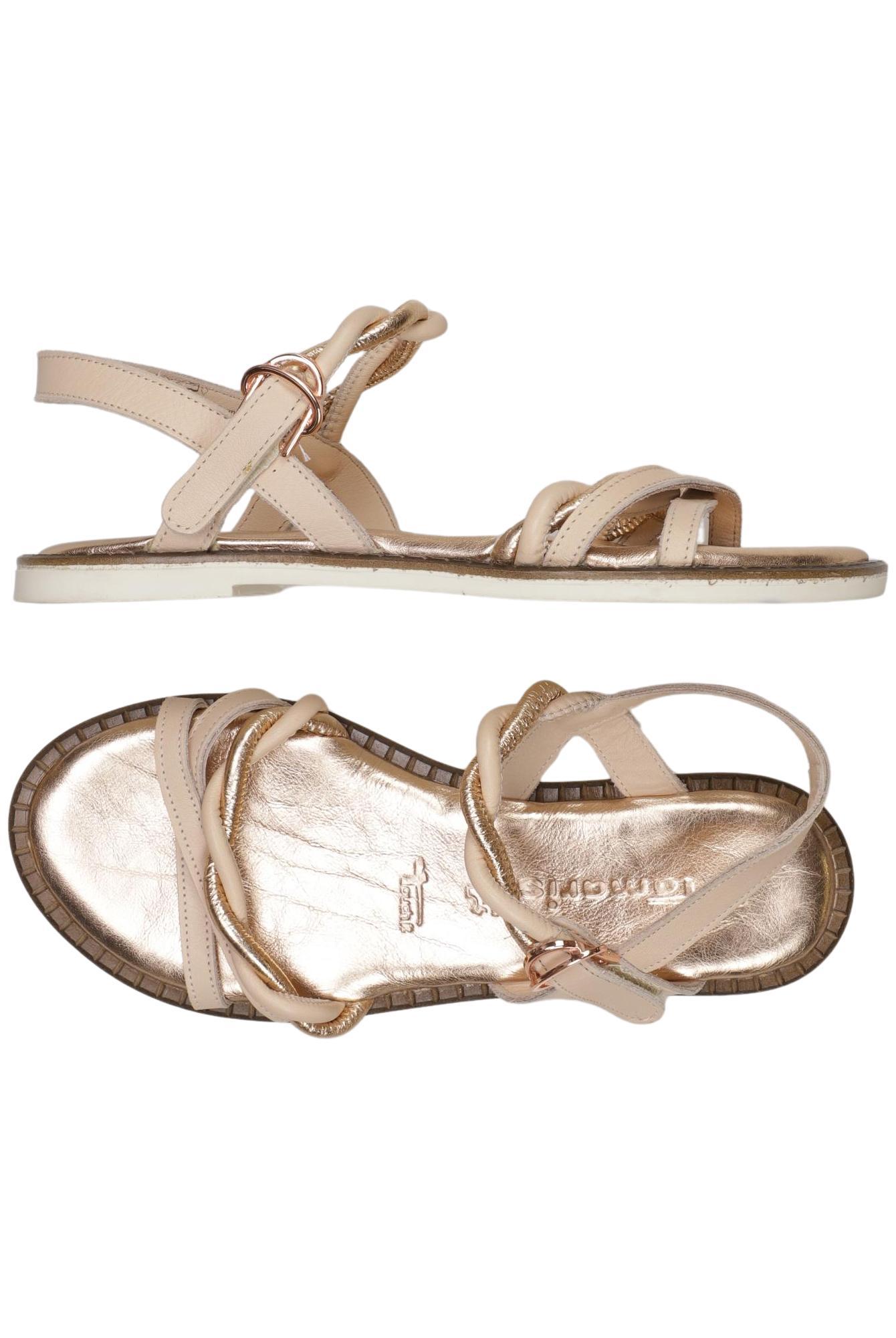 

Tamaris Damen Sandale, beige, Gr. 38