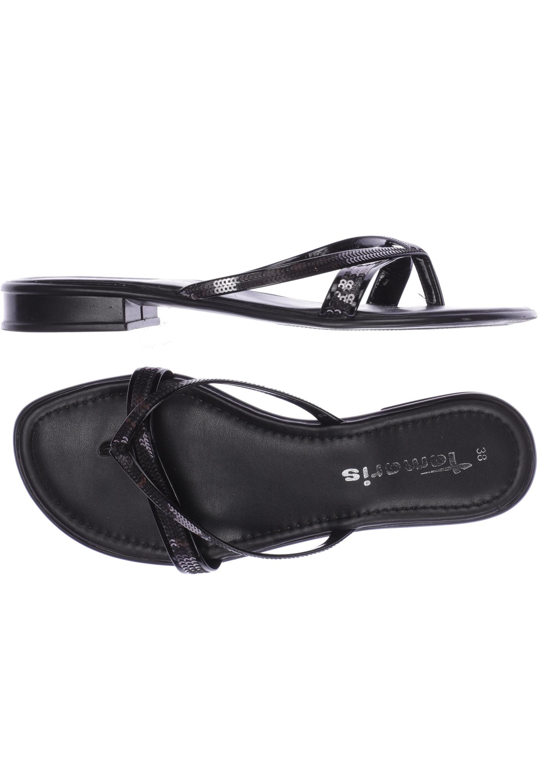 

Tamaris Damen Sandale, schwarz