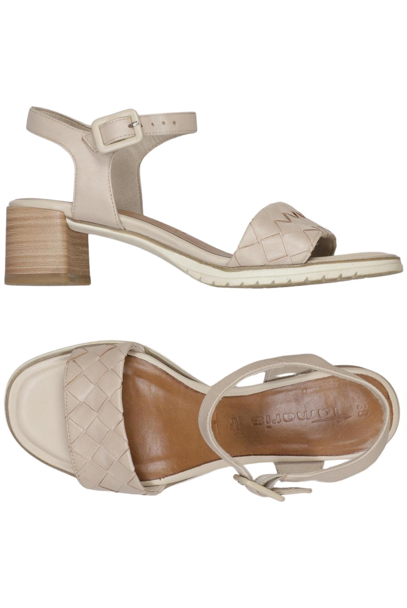 

Tamaris Damen Sandale, beige, Gr. 38