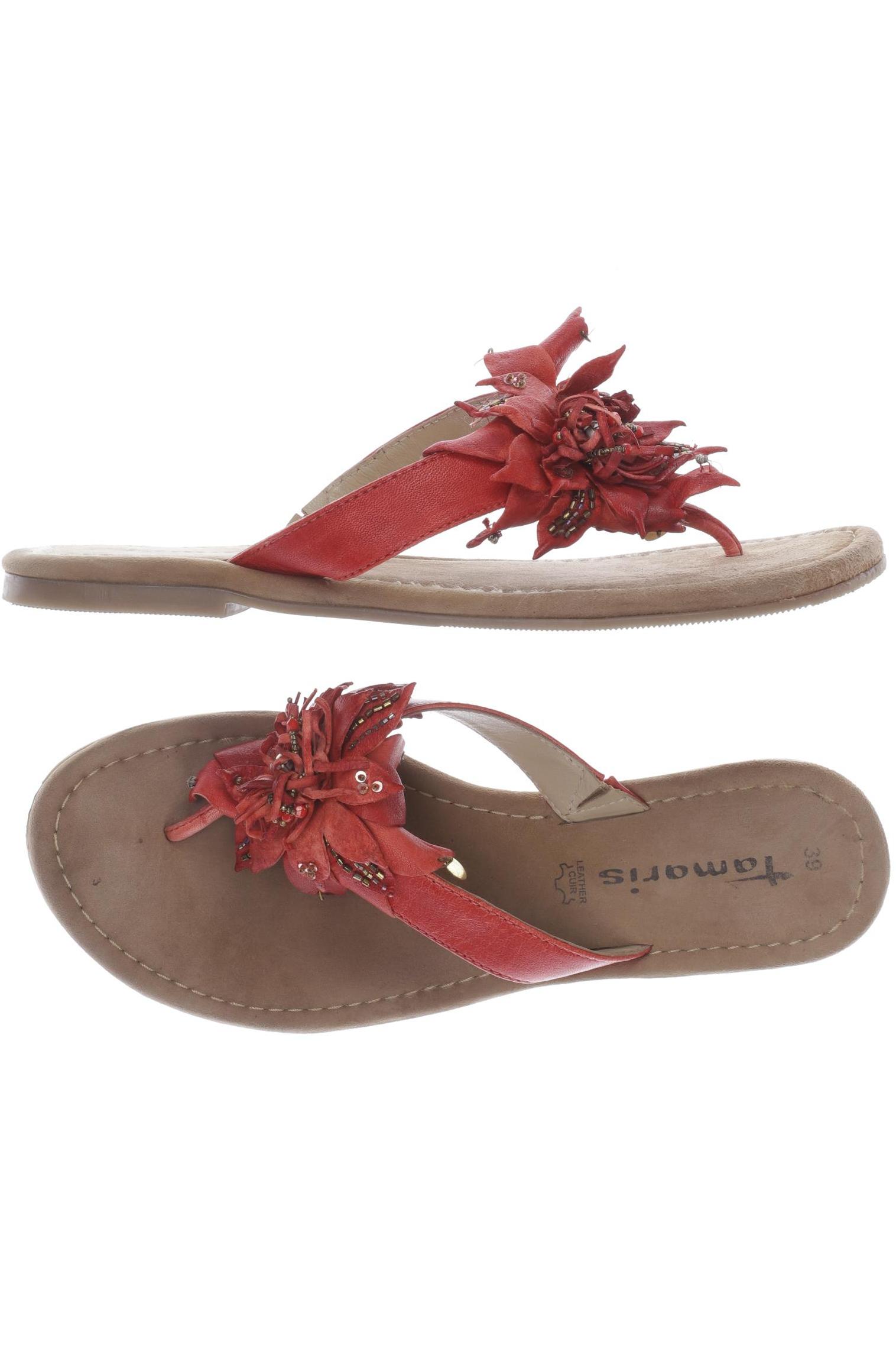 

Tamaris Damen Sandale, rot, Gr. 39