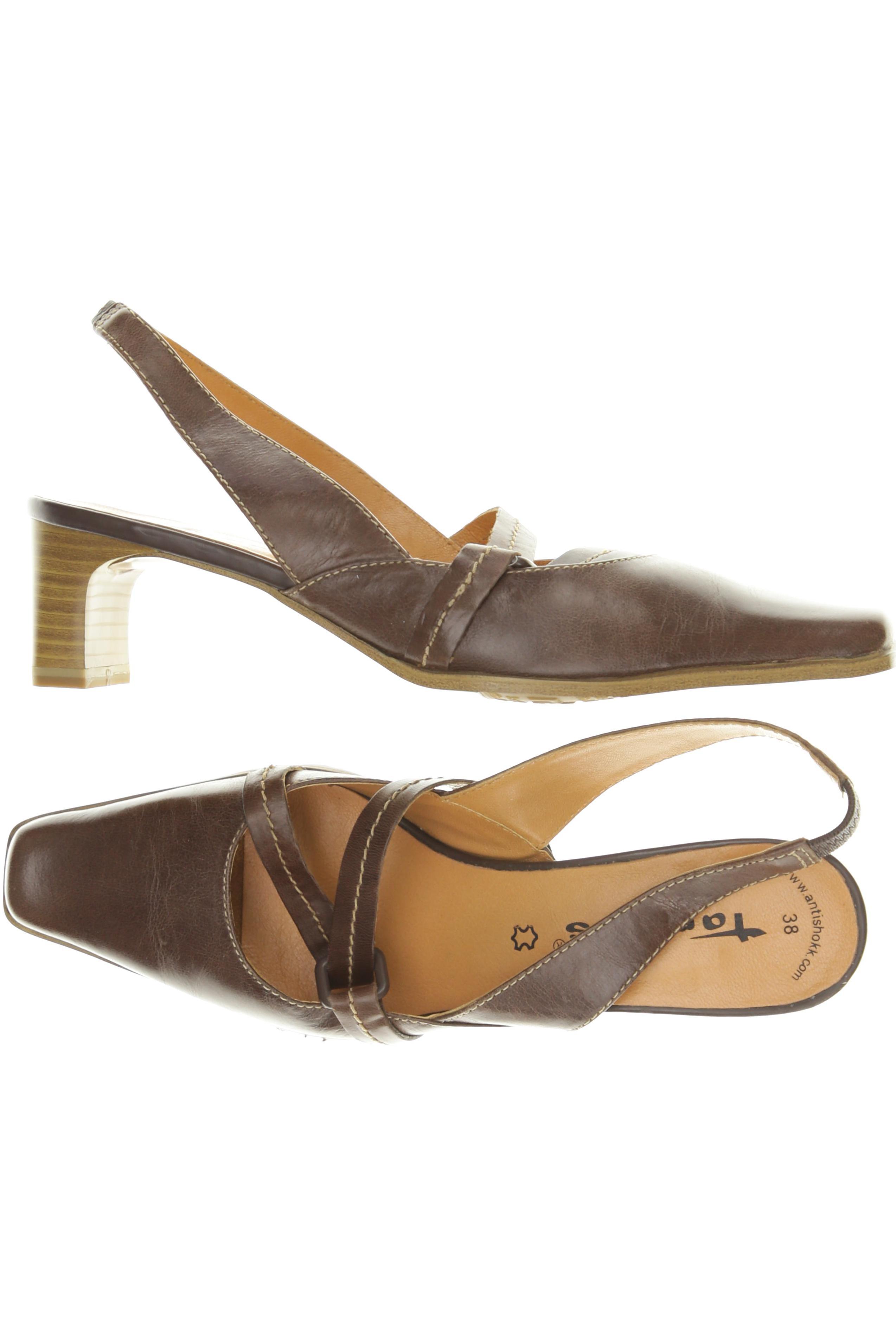 

Tamaris Damen Sandale, braun, Gr. 38