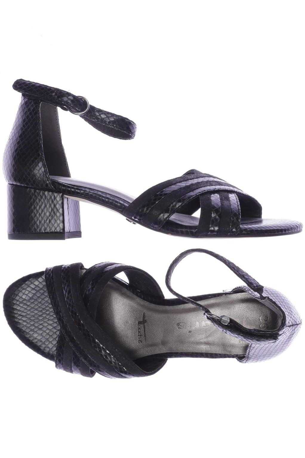

Tamaris Damen Sandale, schwarz, Gr. 36