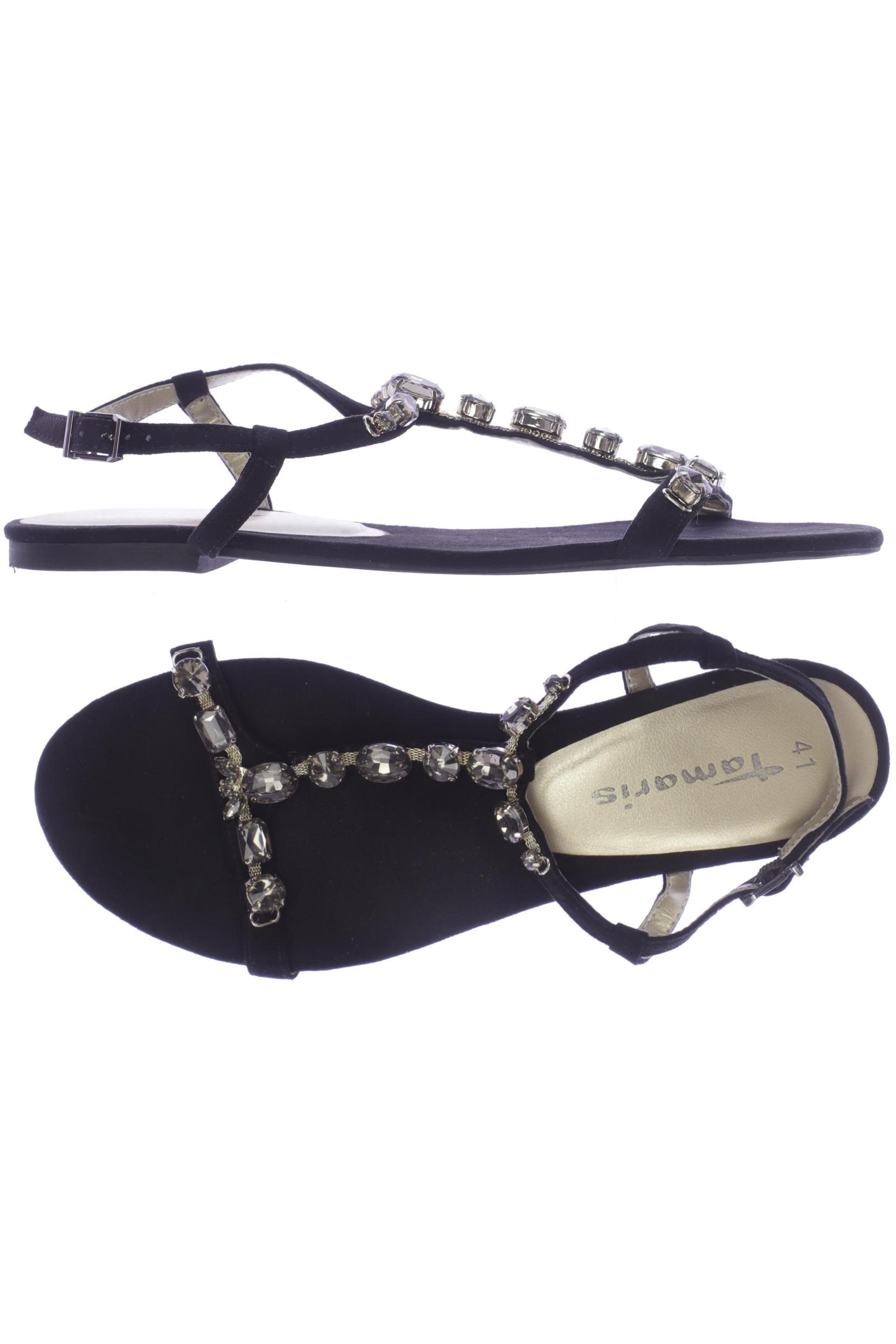 

Tamaris Damen Sandale, schwarz