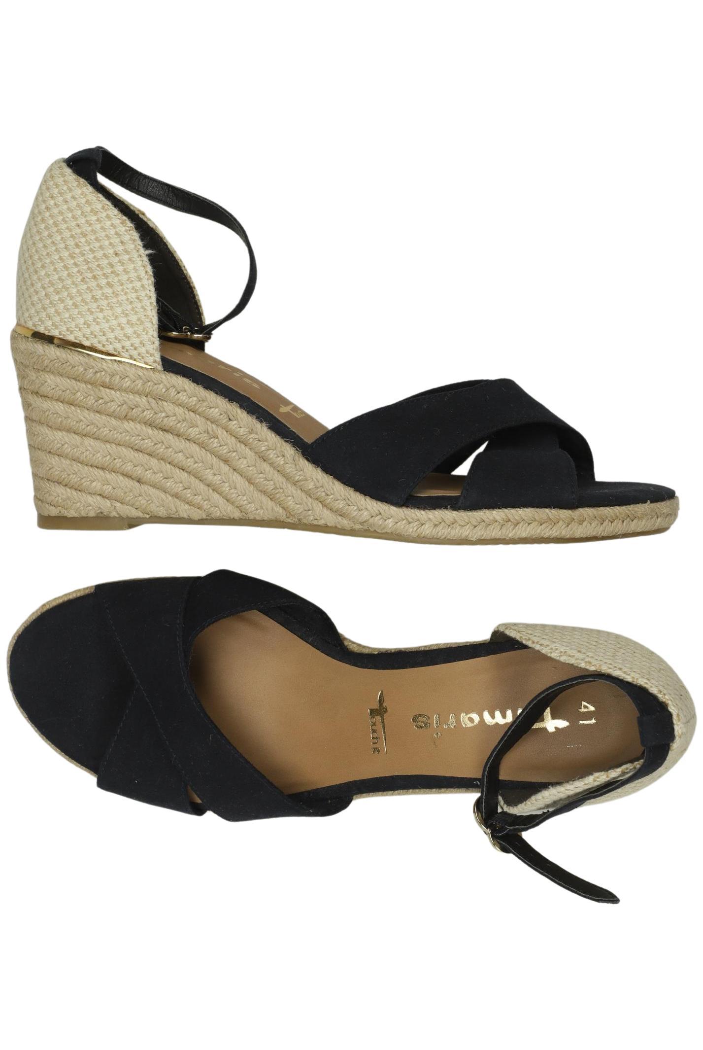 

Tamaris Damen Sandale, marineblau, Gr. 41