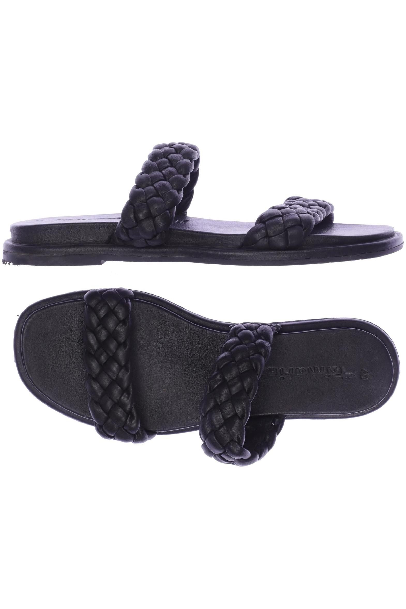 

Tamaris Damen Sandale, schwarz, Gr. 40
