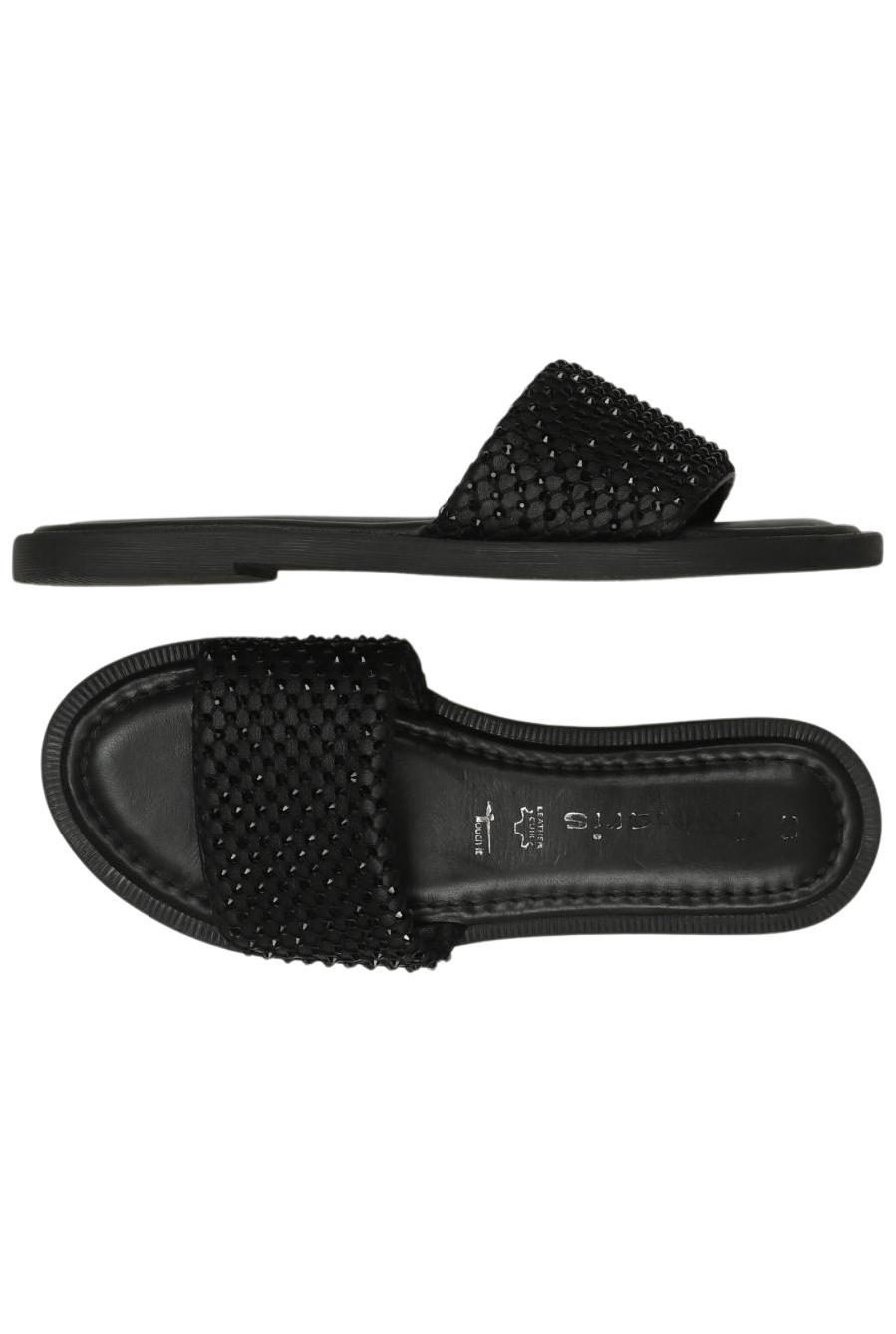 

Tamaris Damen Sandale, schwarz, Gr. 38