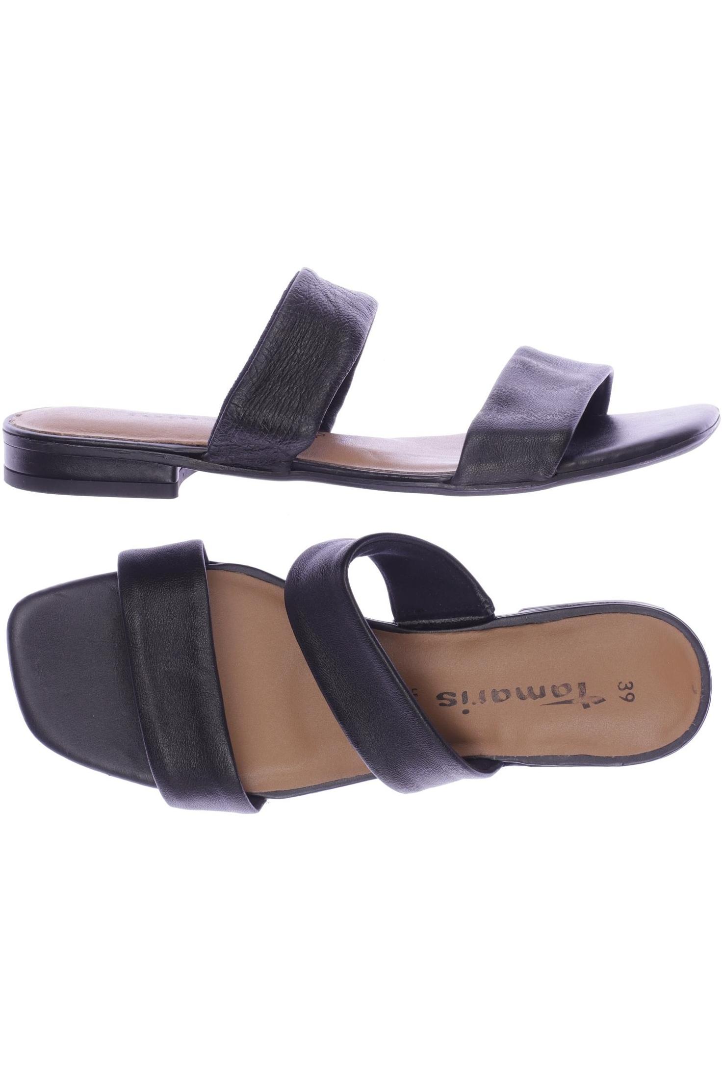 

Tamaris Damen Sandale, schwarz, Gr. 39