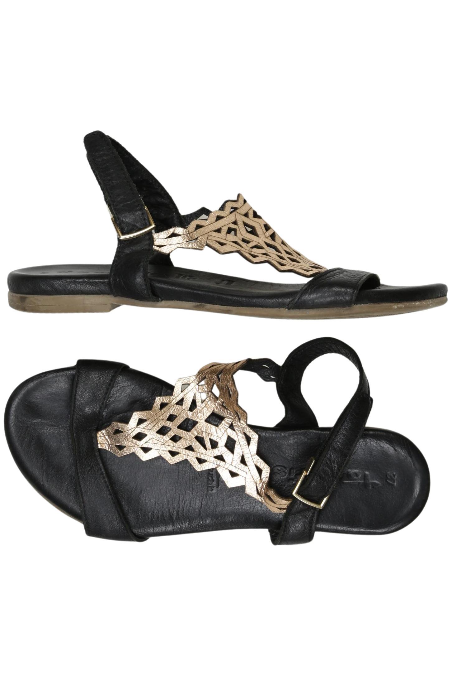 

Tamaris Damen Sandale, schwarz, Gr. 37