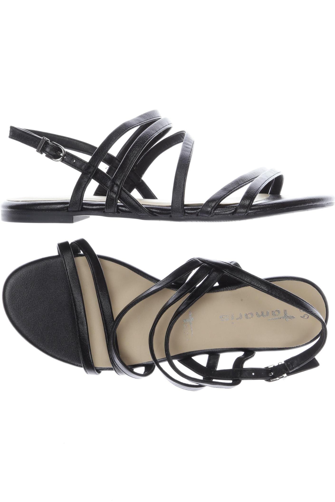 

Tamaris Damen Sandale, schwarz, Gr. 39
