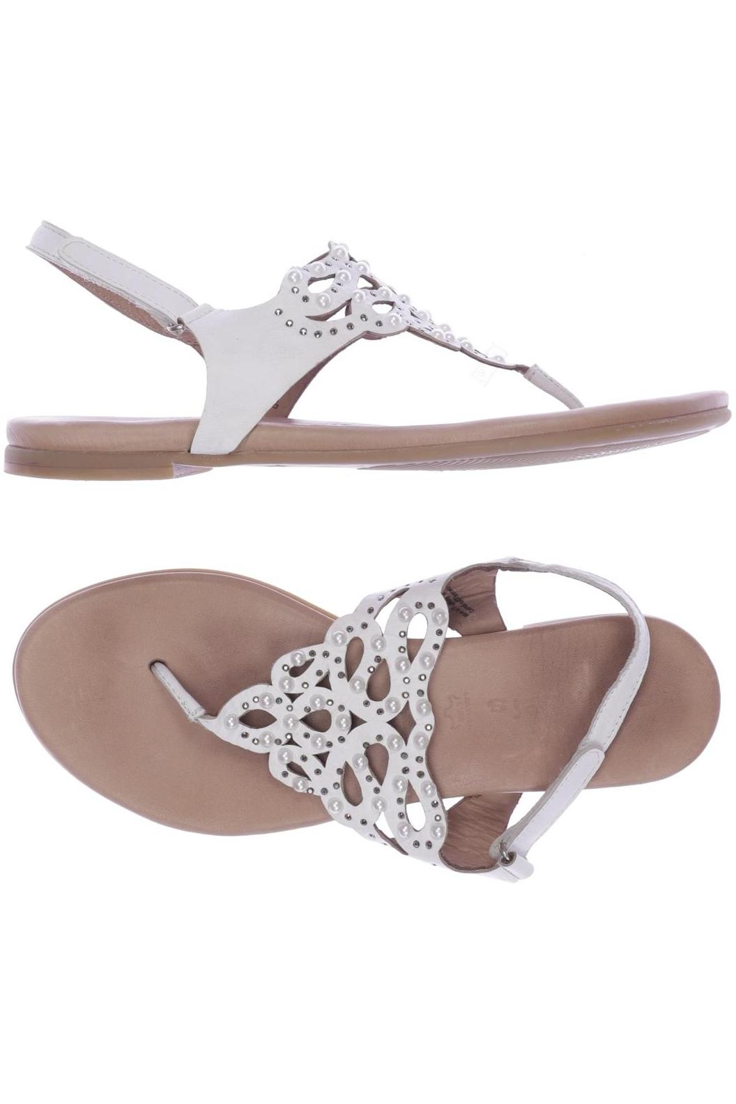 

Tamaris Damen Sandale, weiß, Gr. 40