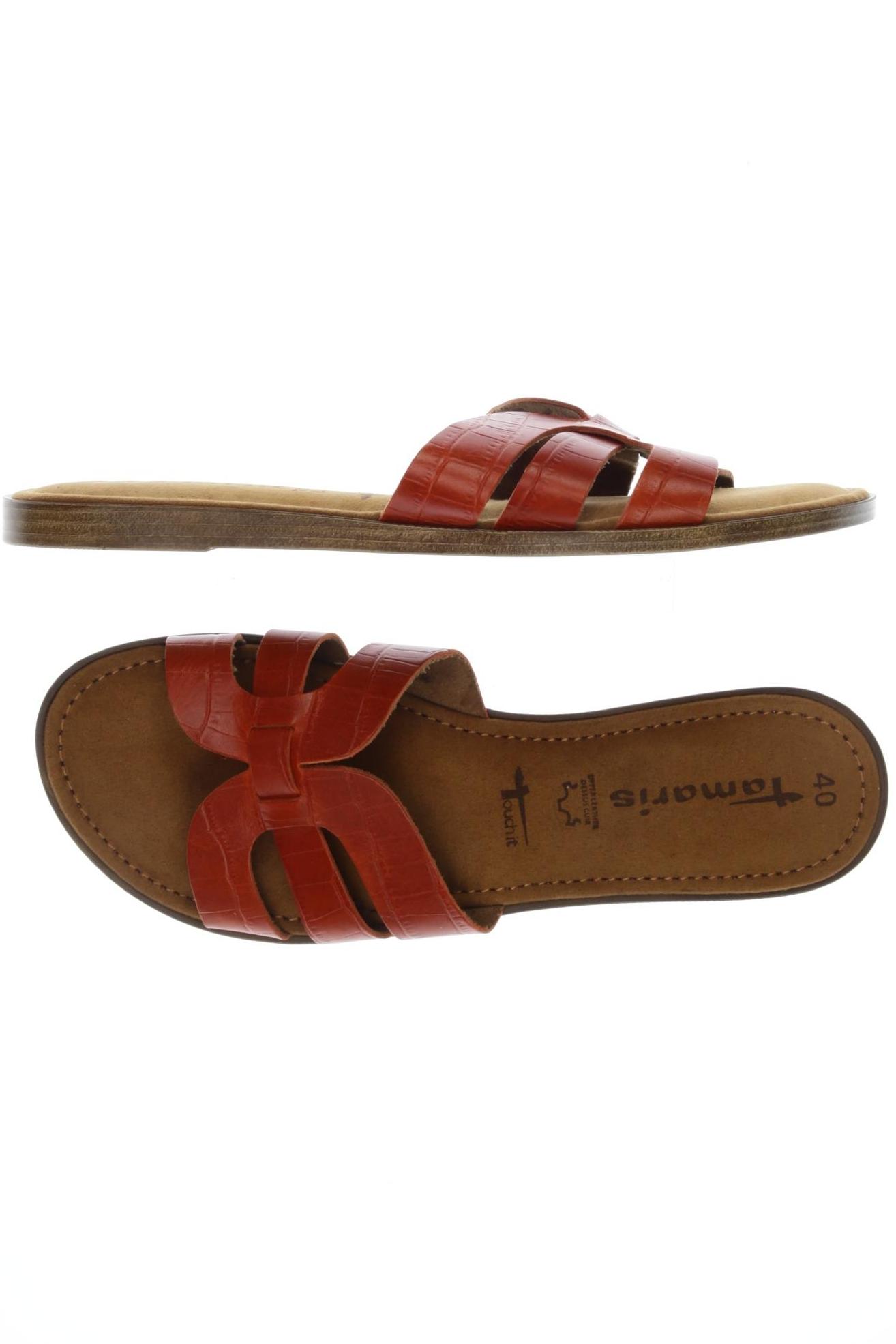 

Tamaris Damen Sandale, orange, Gr. 40
