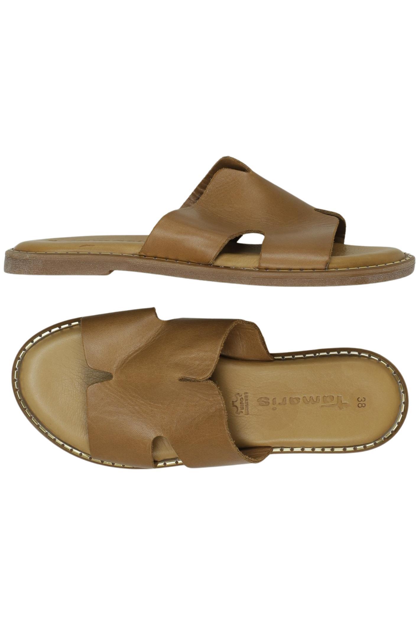 

Tamaris Damen Sandale, braun, Gr. 38