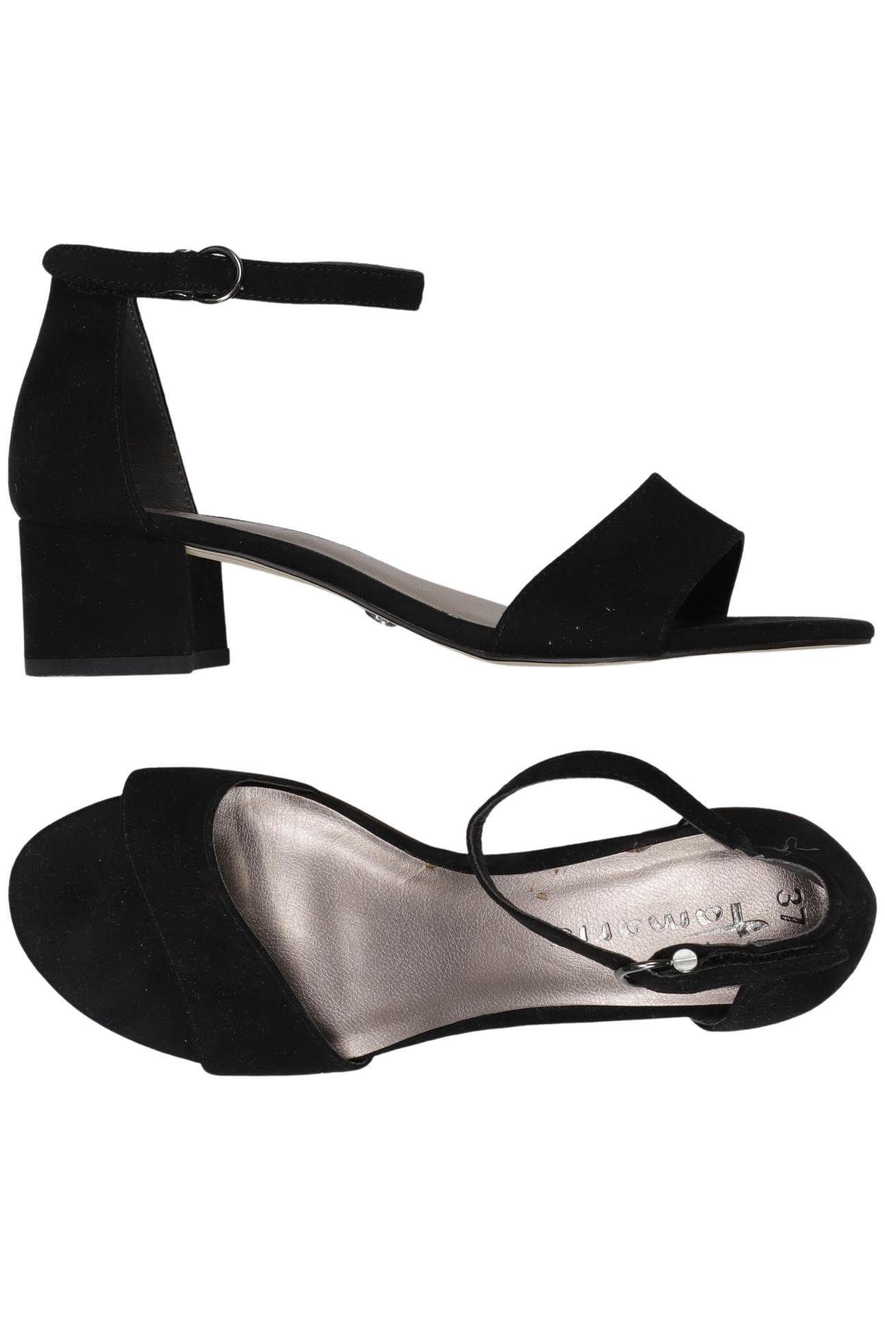 

Tamaris Damen Sandale, schwarz, Gr. 37