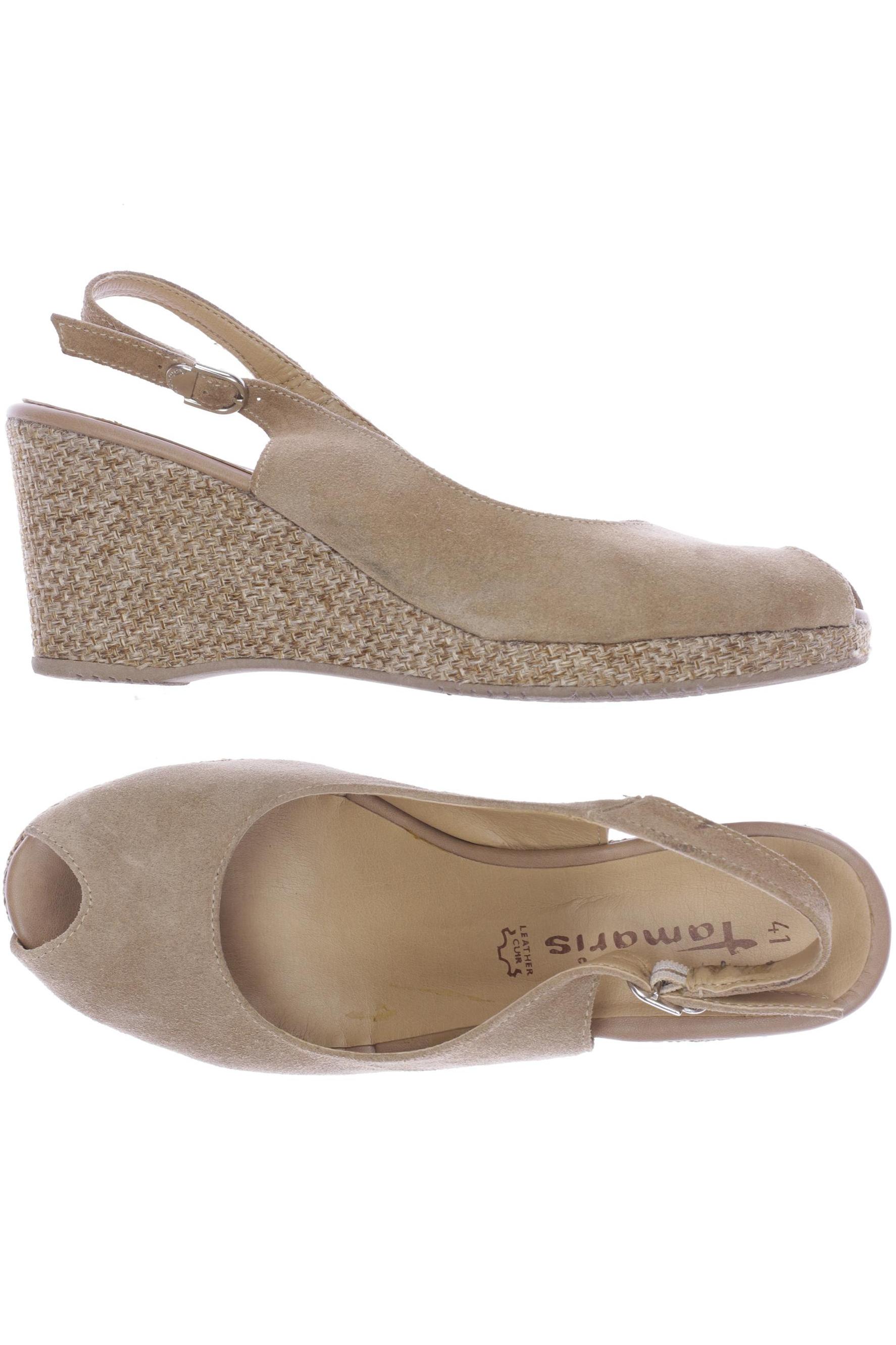 

Tamaris Damen Sandale, beige