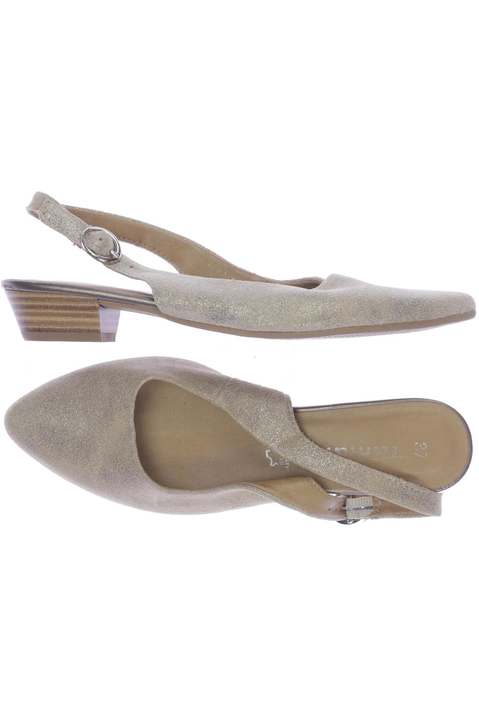 

Tamaris Damen Sandale, beige, Gr. 37