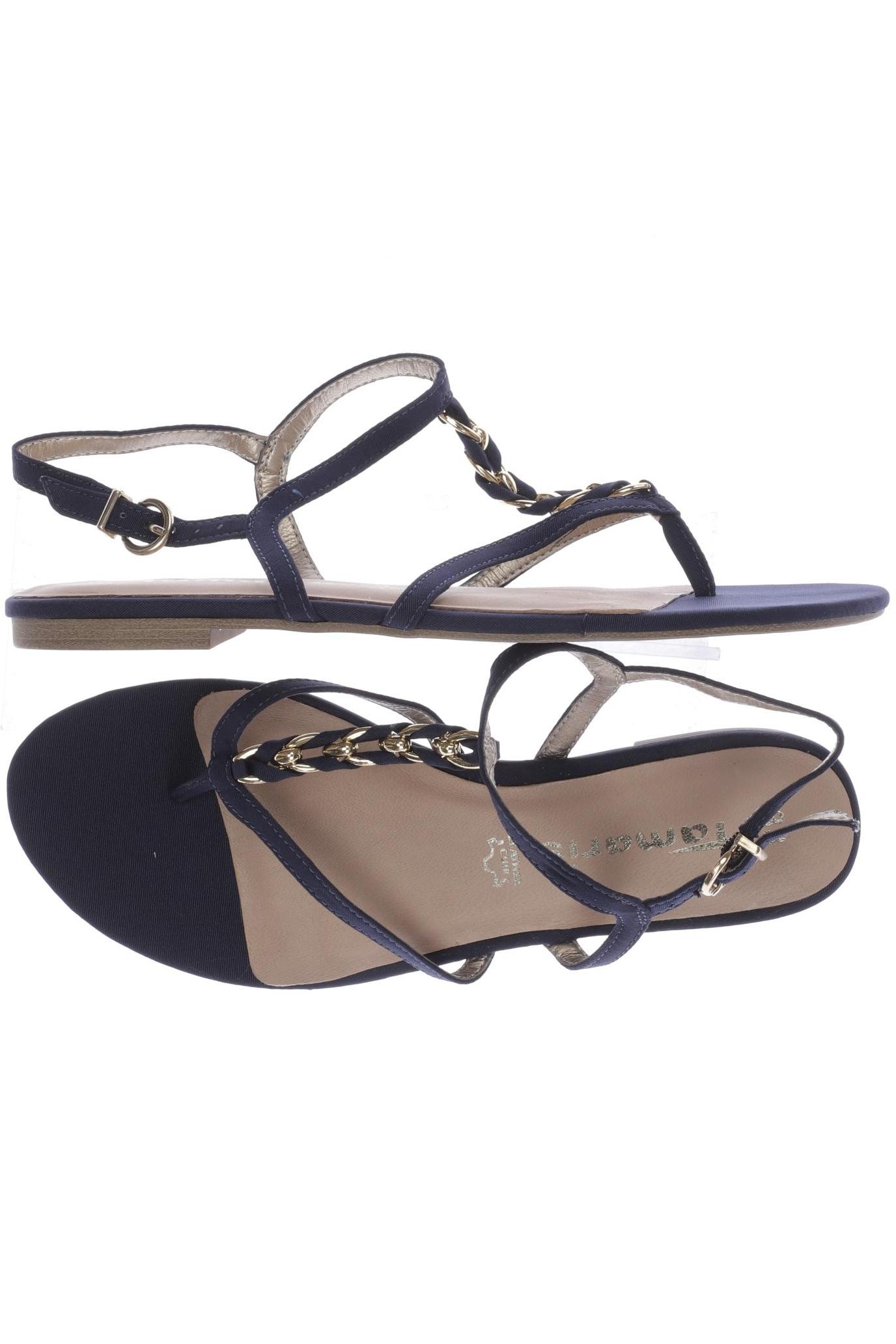 

Tamaris Damen Sandale, marineblau, Gr. 38