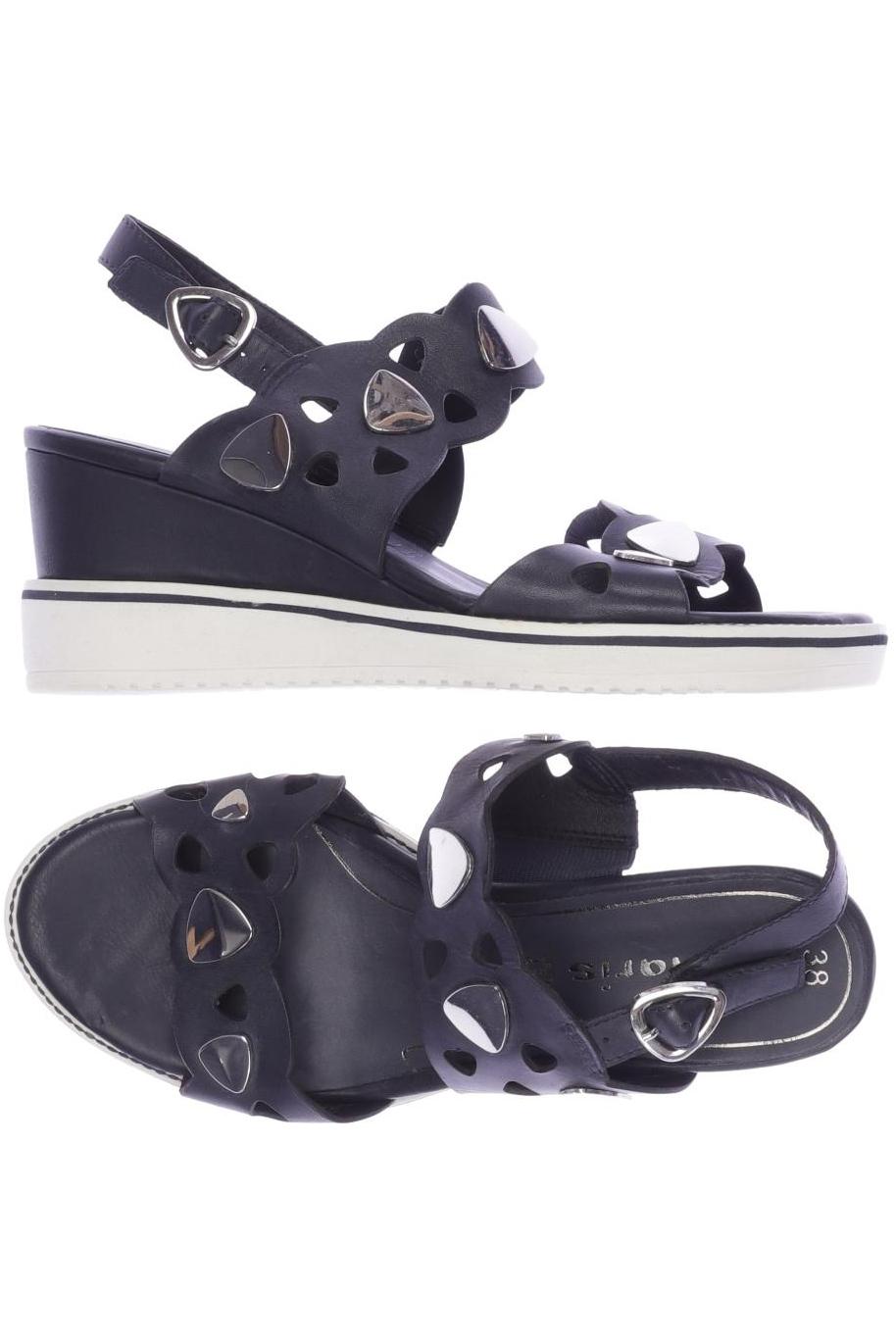

Tamaris Damen Sandale, marineblau, Gr. 38