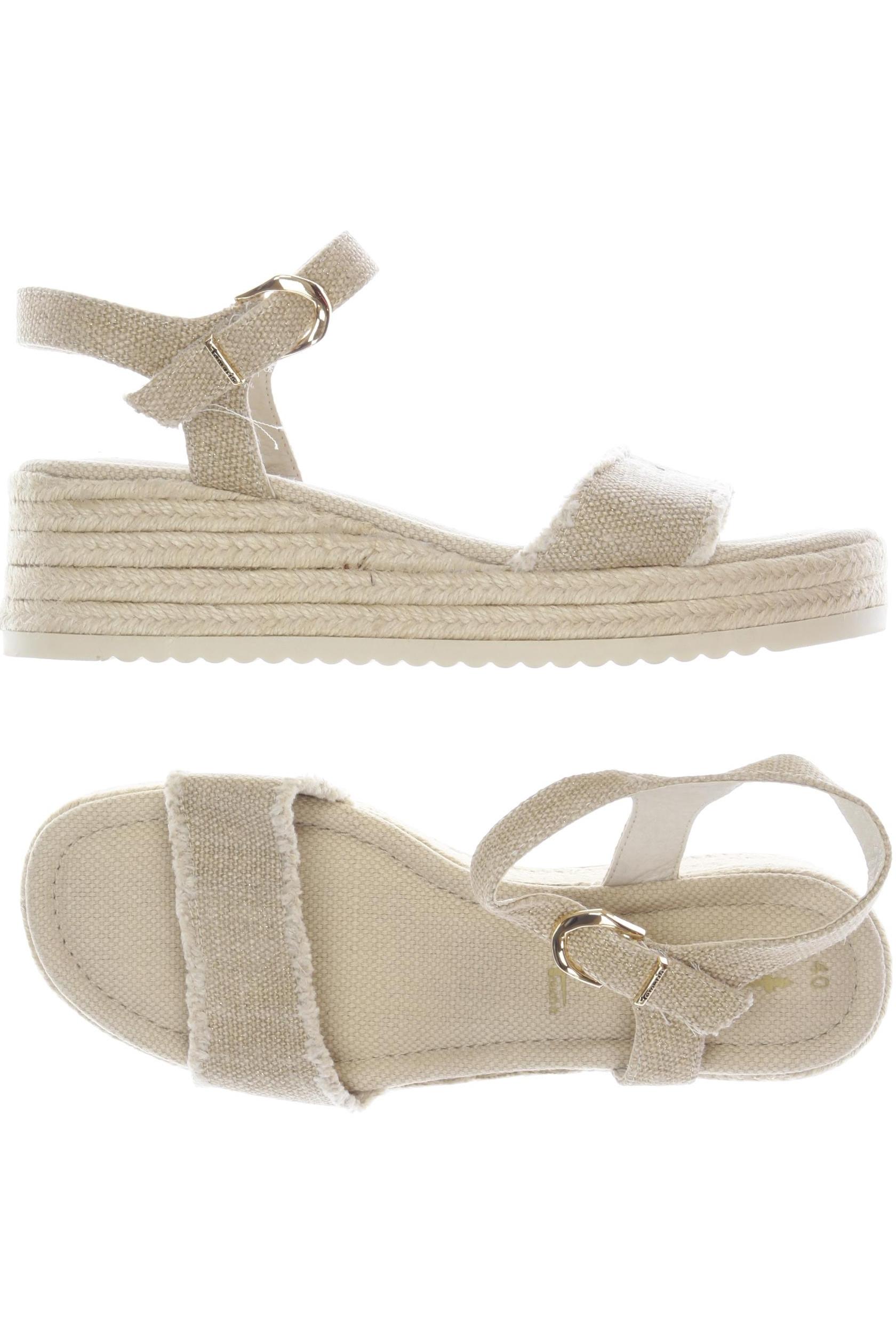 

Tamaris Damen Sandale, beige, Gr. 40