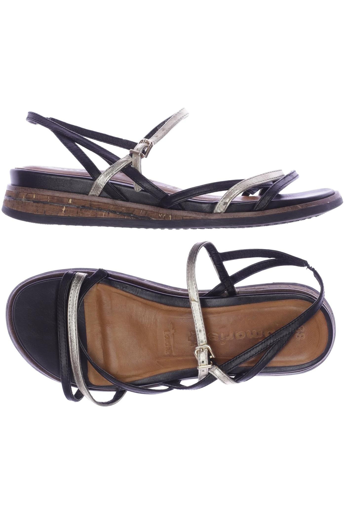 

Tamaris Damen Sandale, schwarz, Gr. 38