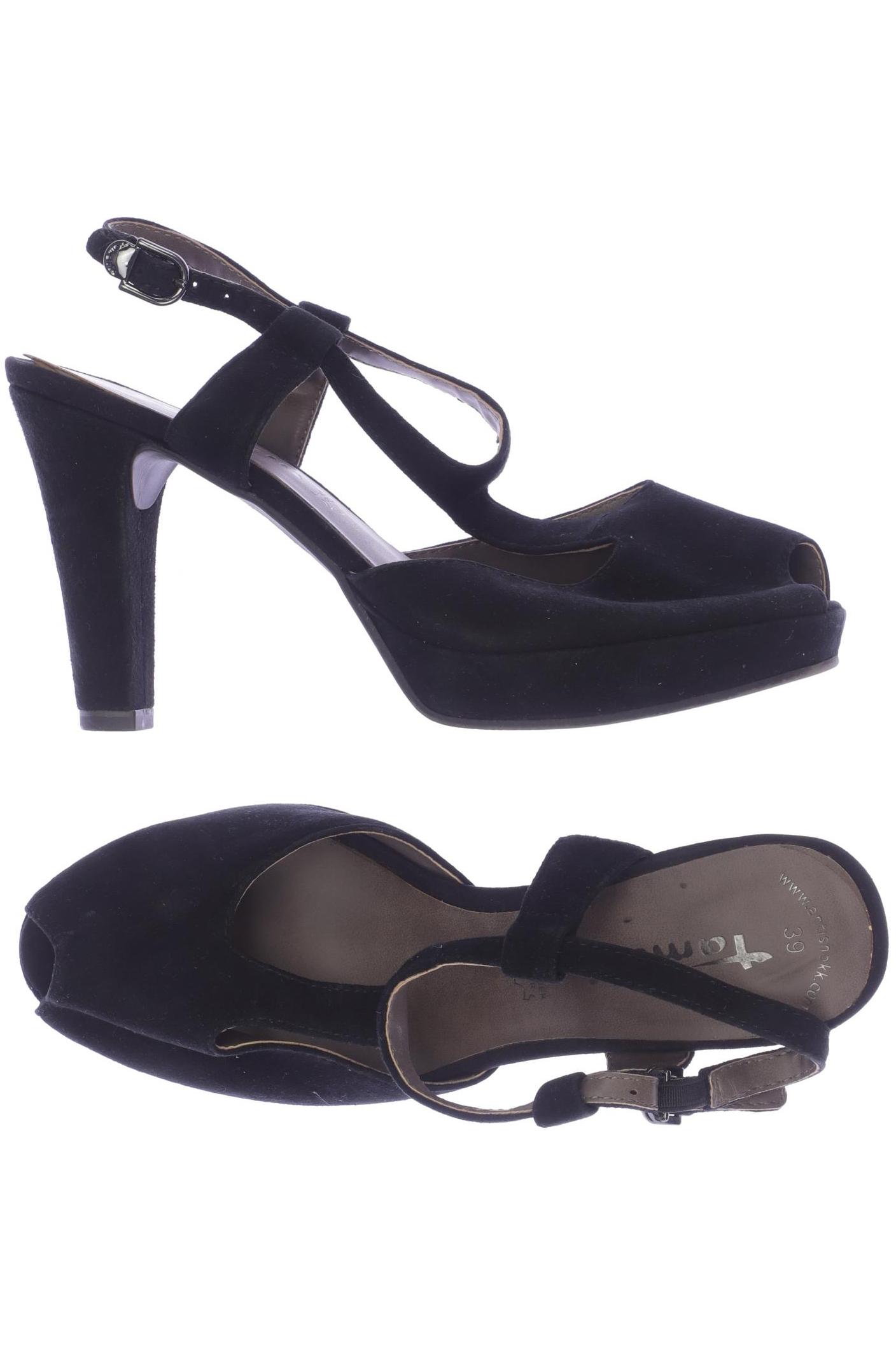 

Tamaris Damen Sandale, schwarz