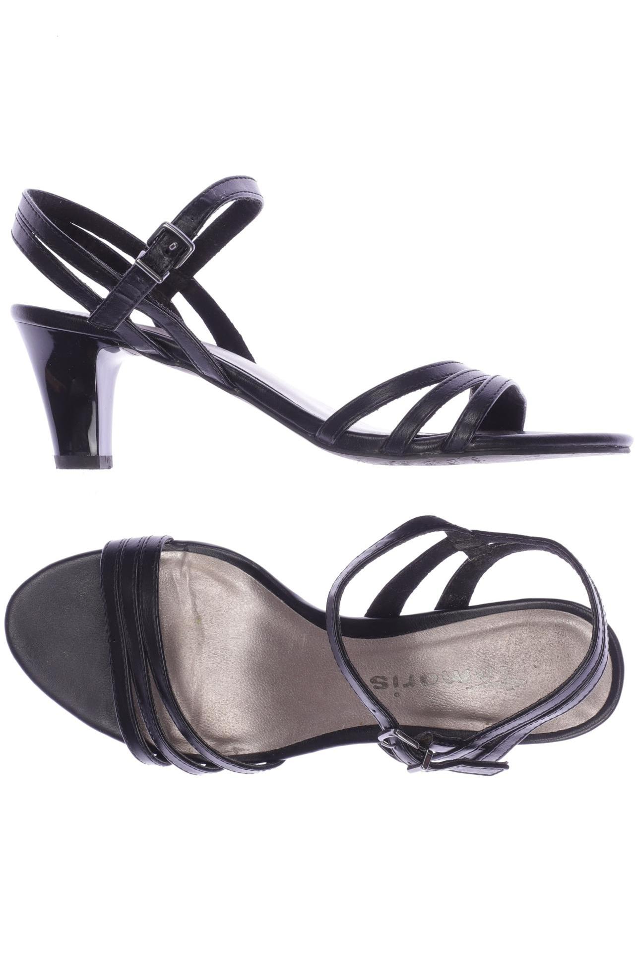 

Tamaris Damen Sandale, schwarz, Gr. 38