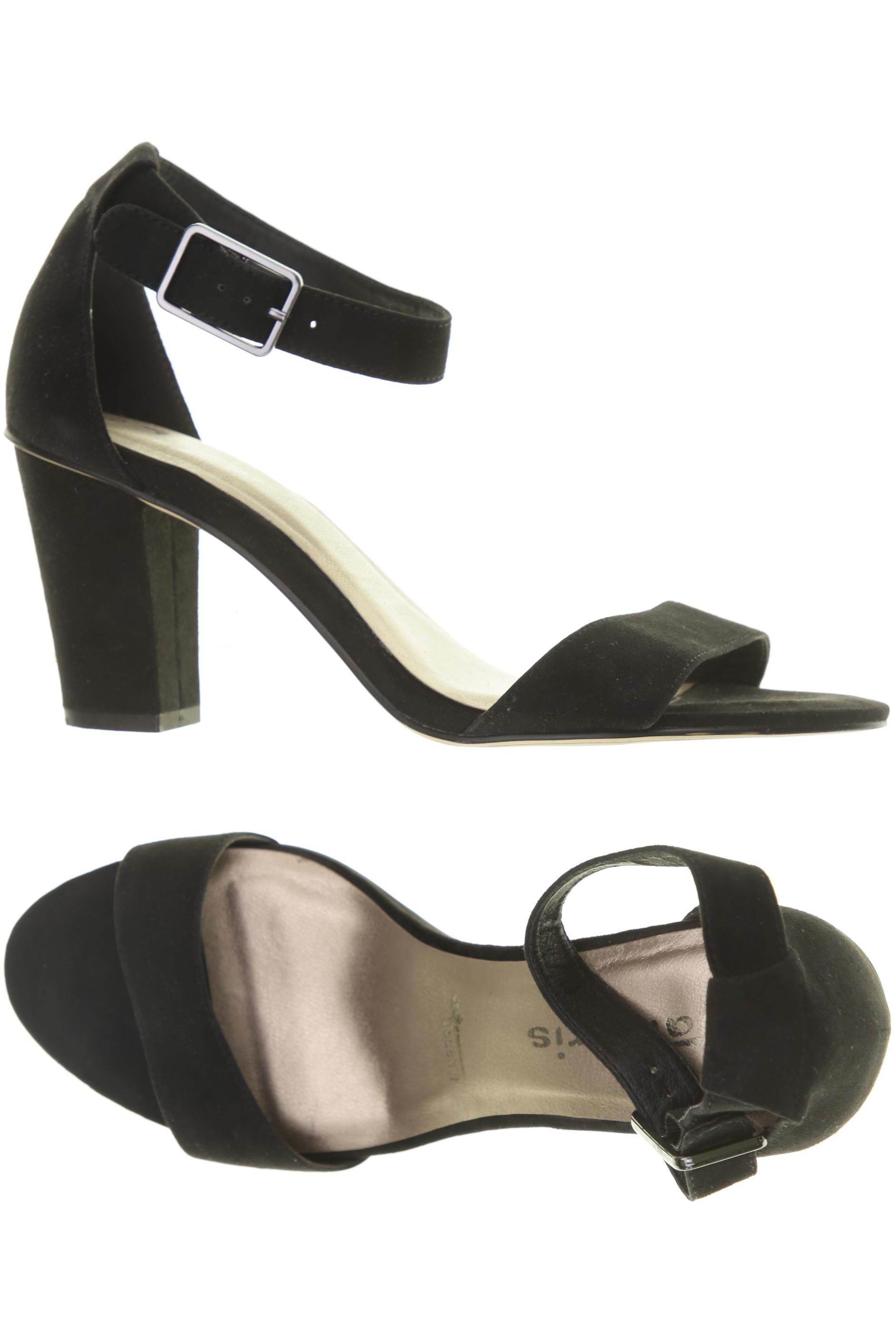 

Tamaris Damen Sandale, schwarz, Gr. 40