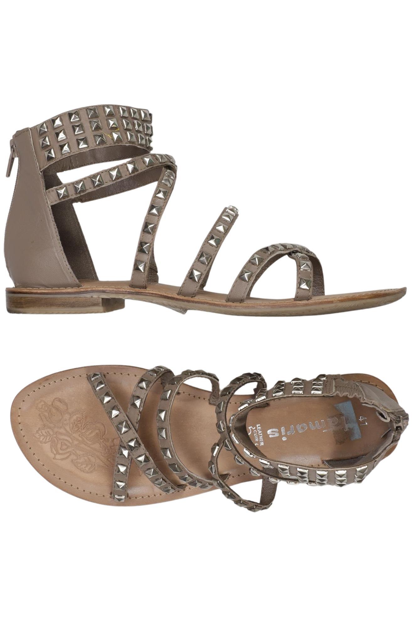 

Tamaris Damen Sandale, beige, Gr. 41