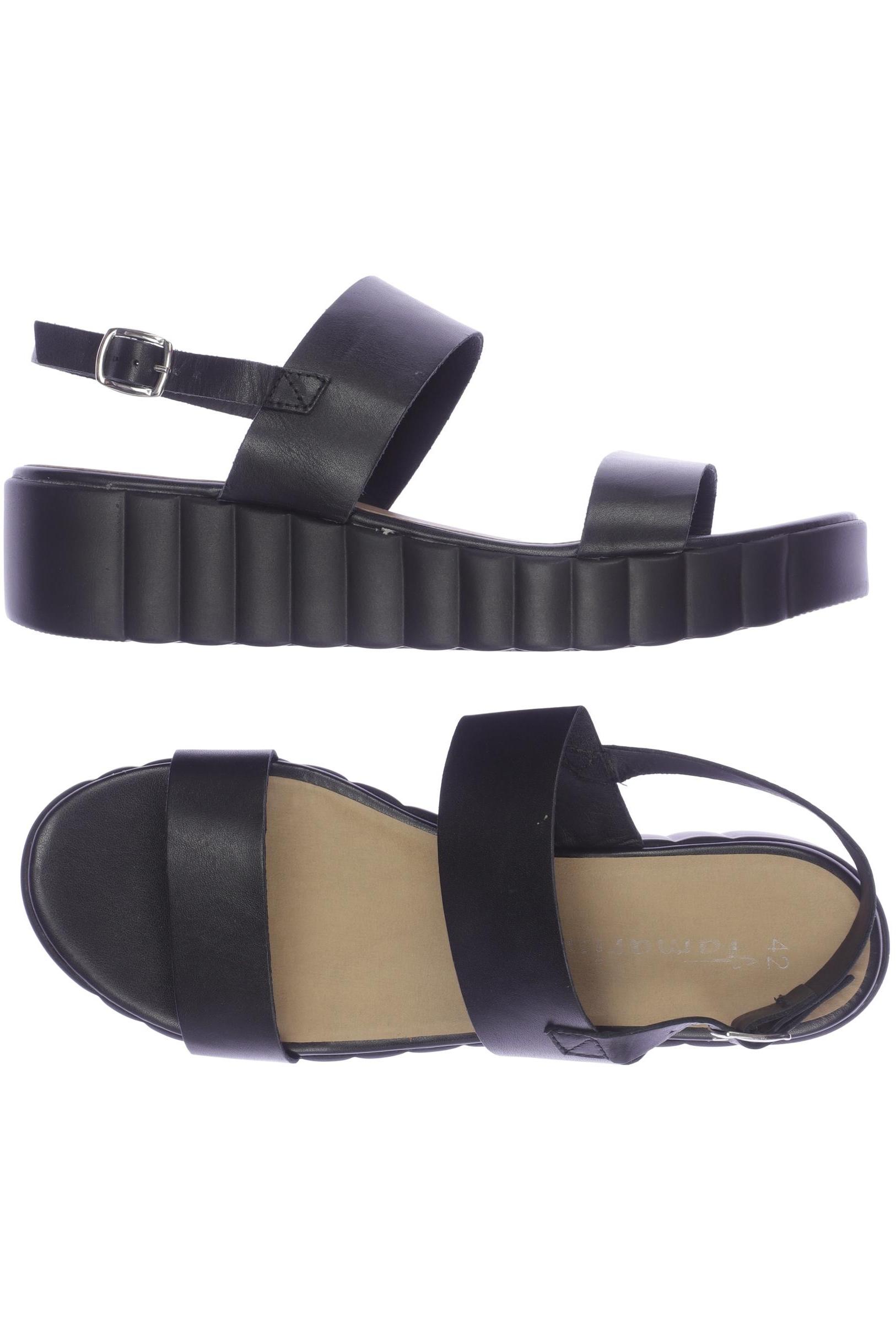 

Tamaris Damen Sandale, schwarz, Gr. 42