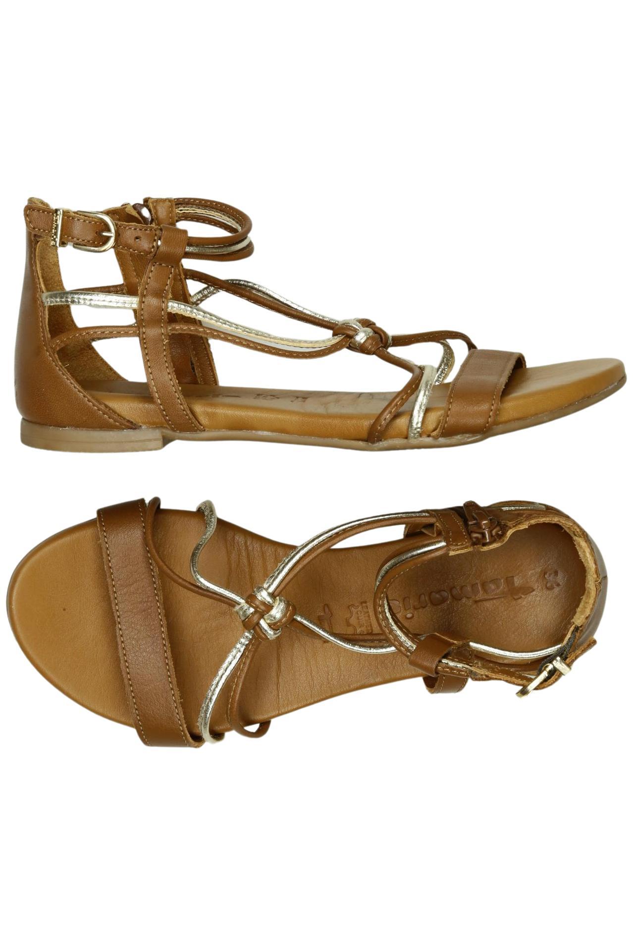 

Tamaris Damen Sandale, braun, Gr. 36