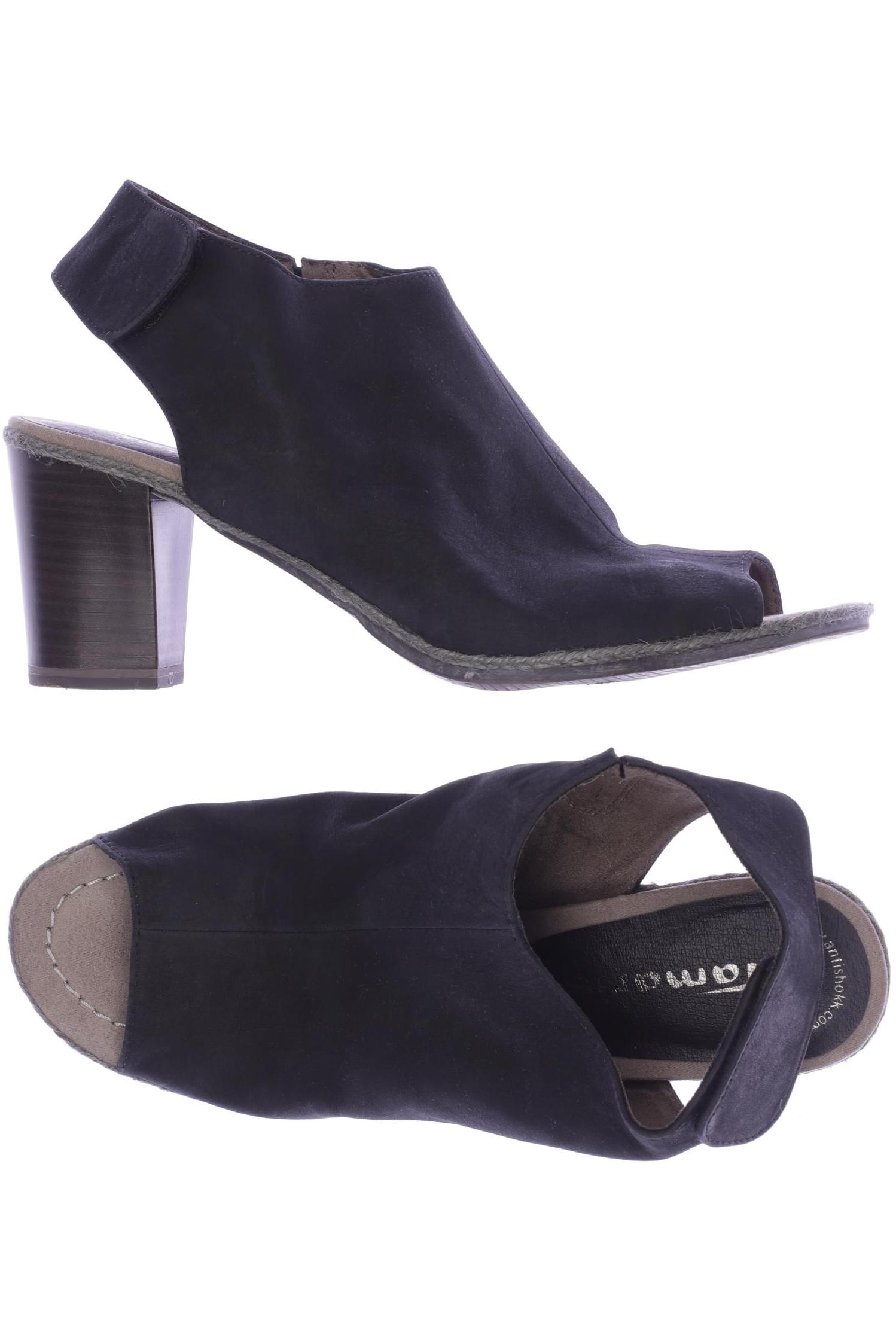 

Tamaris Damen Sandale, schwarz, Gr. 39