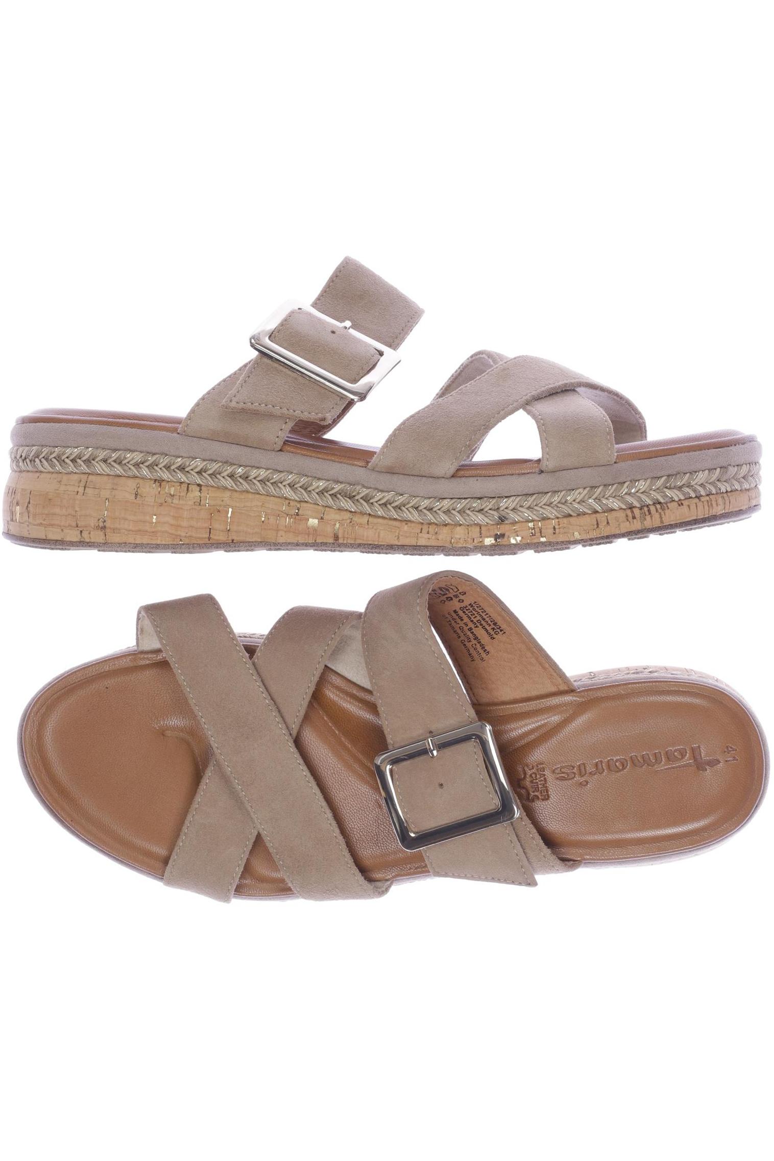 

Tamaris Damen Sandale, beige