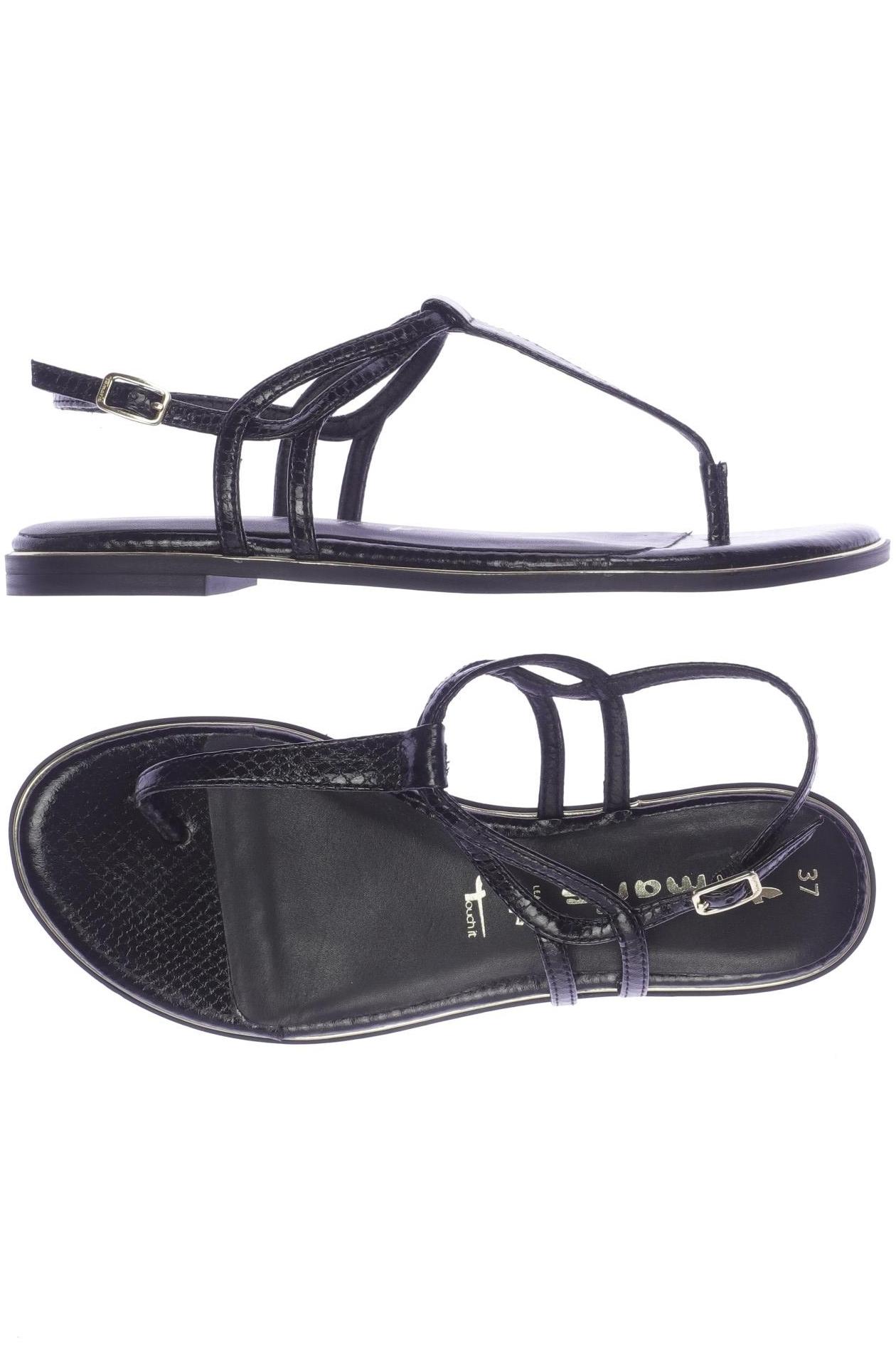 

Tamaris Damen Sandale, schwarz, Gr. 37