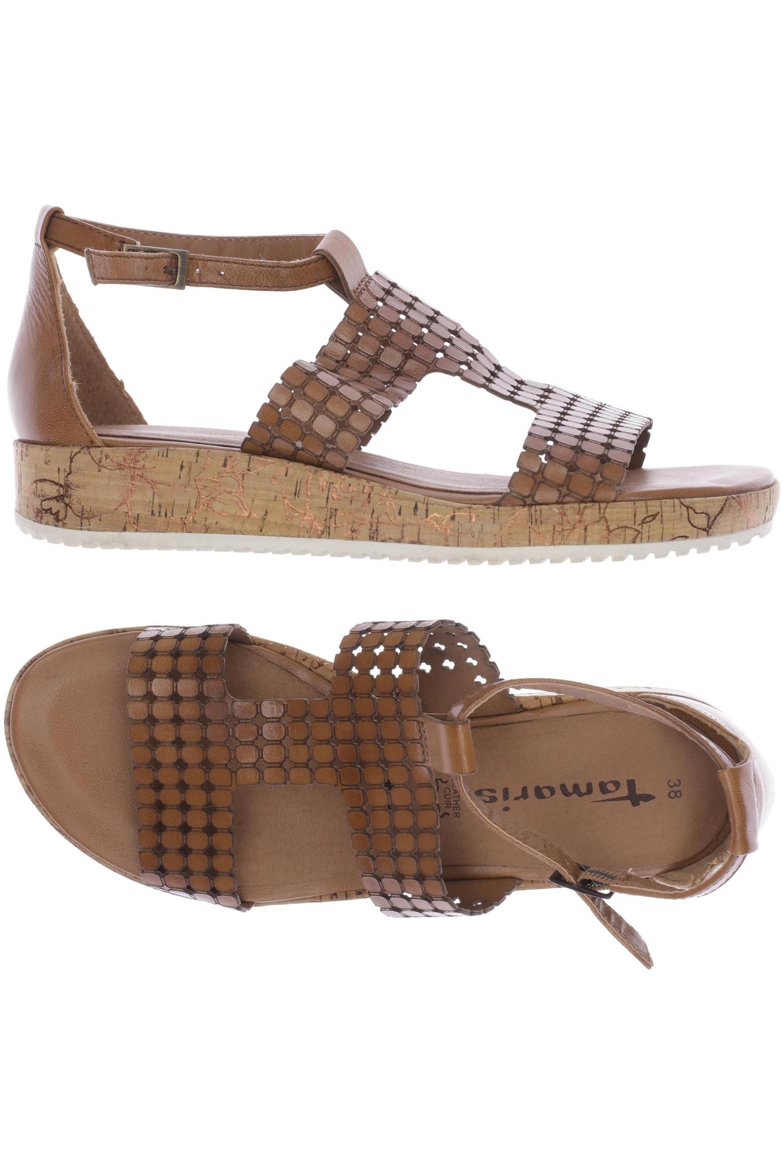 

Tamaris Damen Sandale, braun