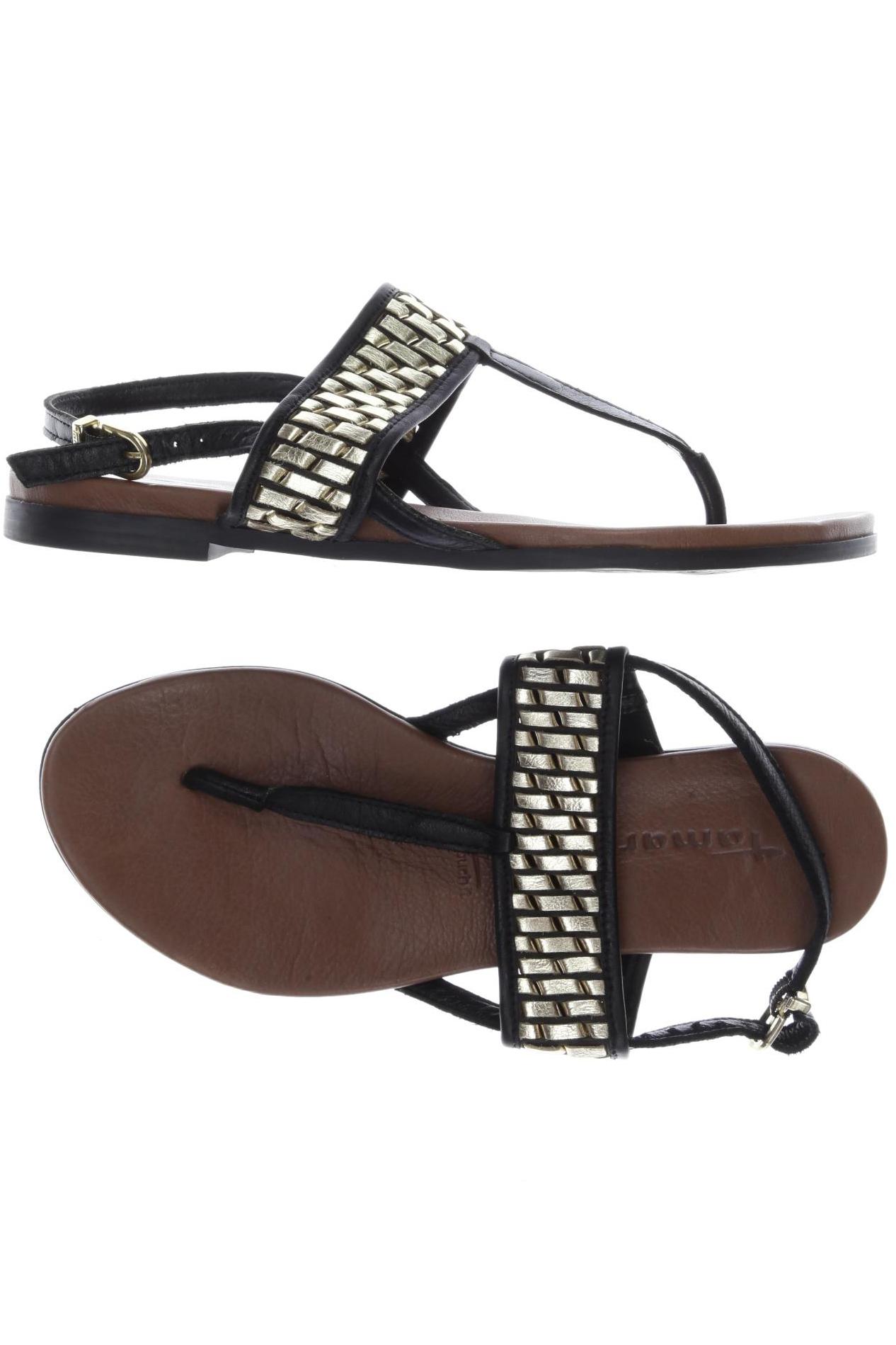 

Tamaris Damen Sandale, schwarz, Gr. 38