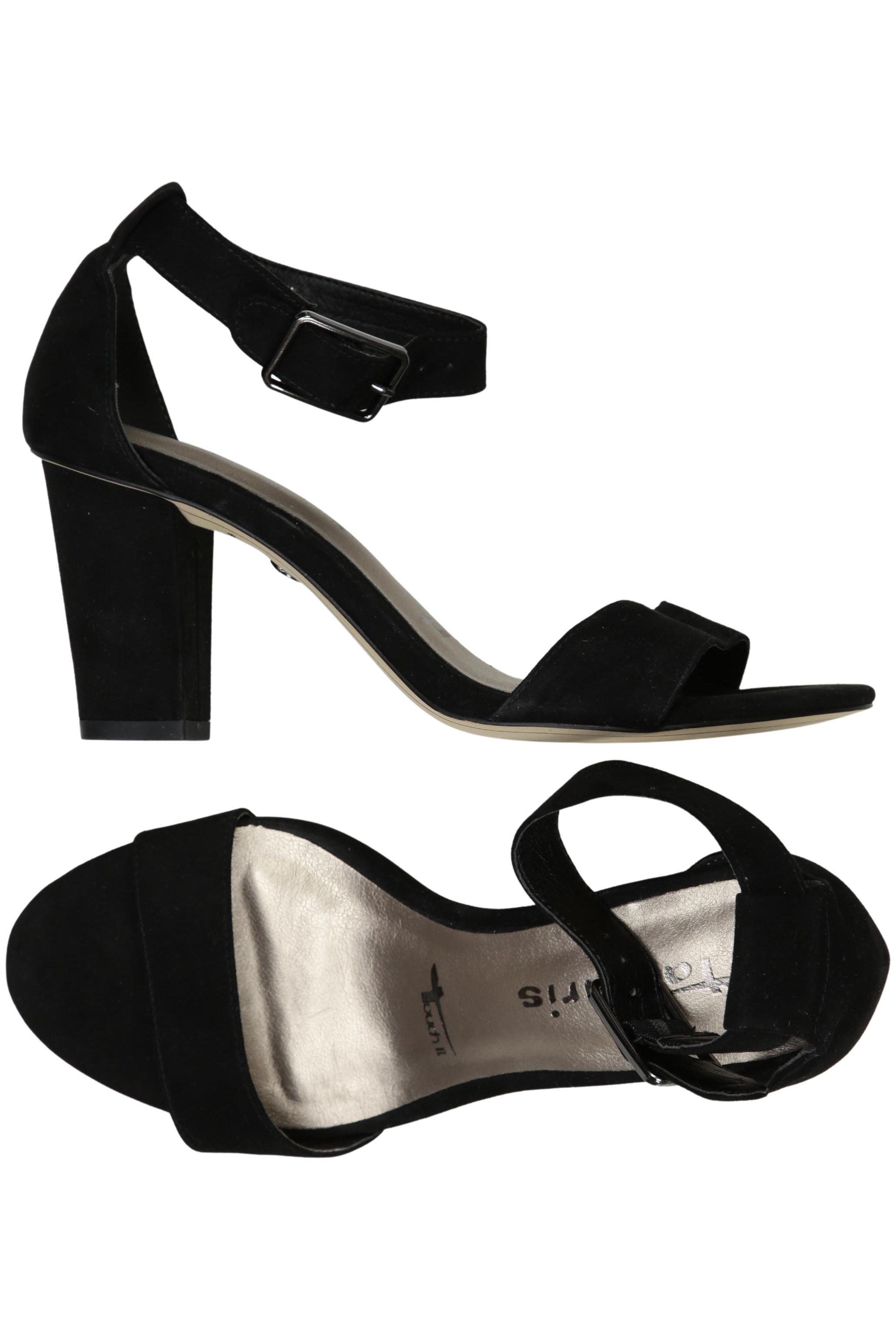 

Tamaris Damen Sandale, schwarz, Gr. 37