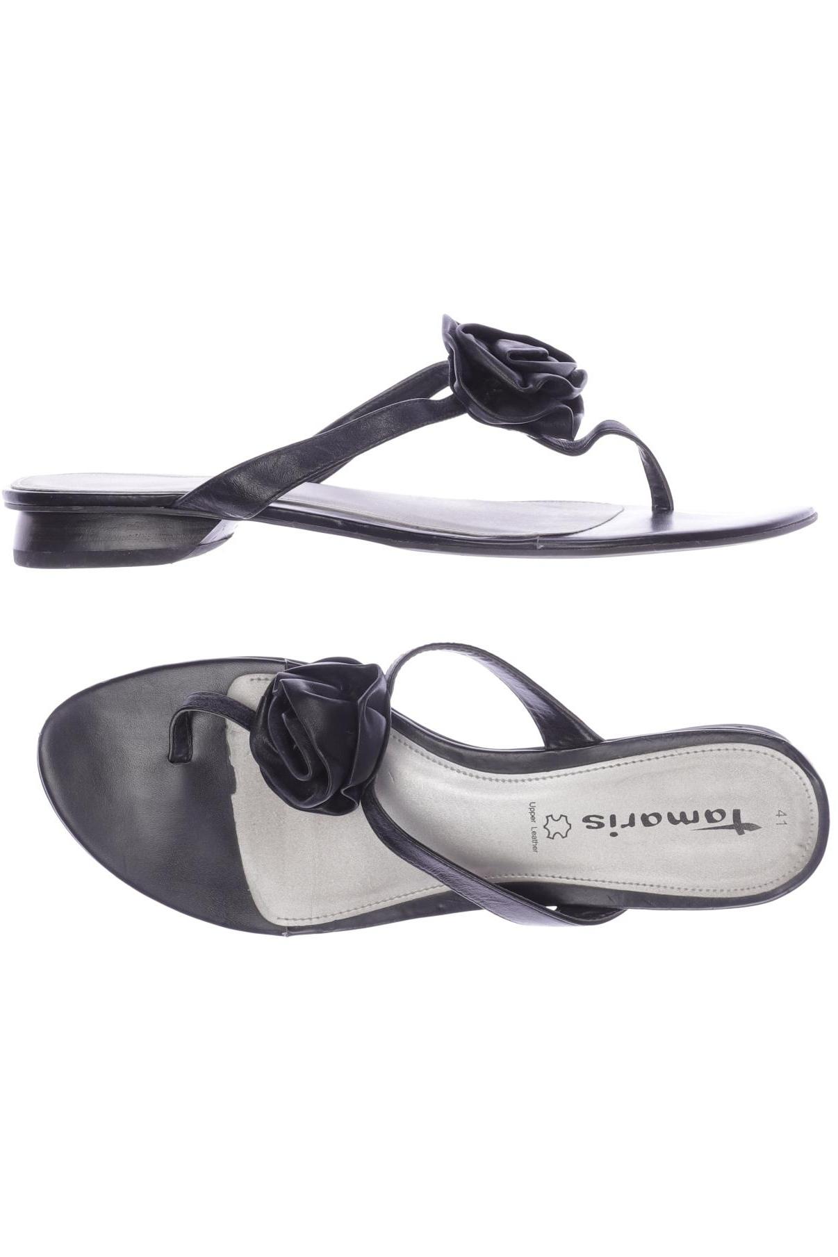 

Tamaris Damen Sandale, schwarz