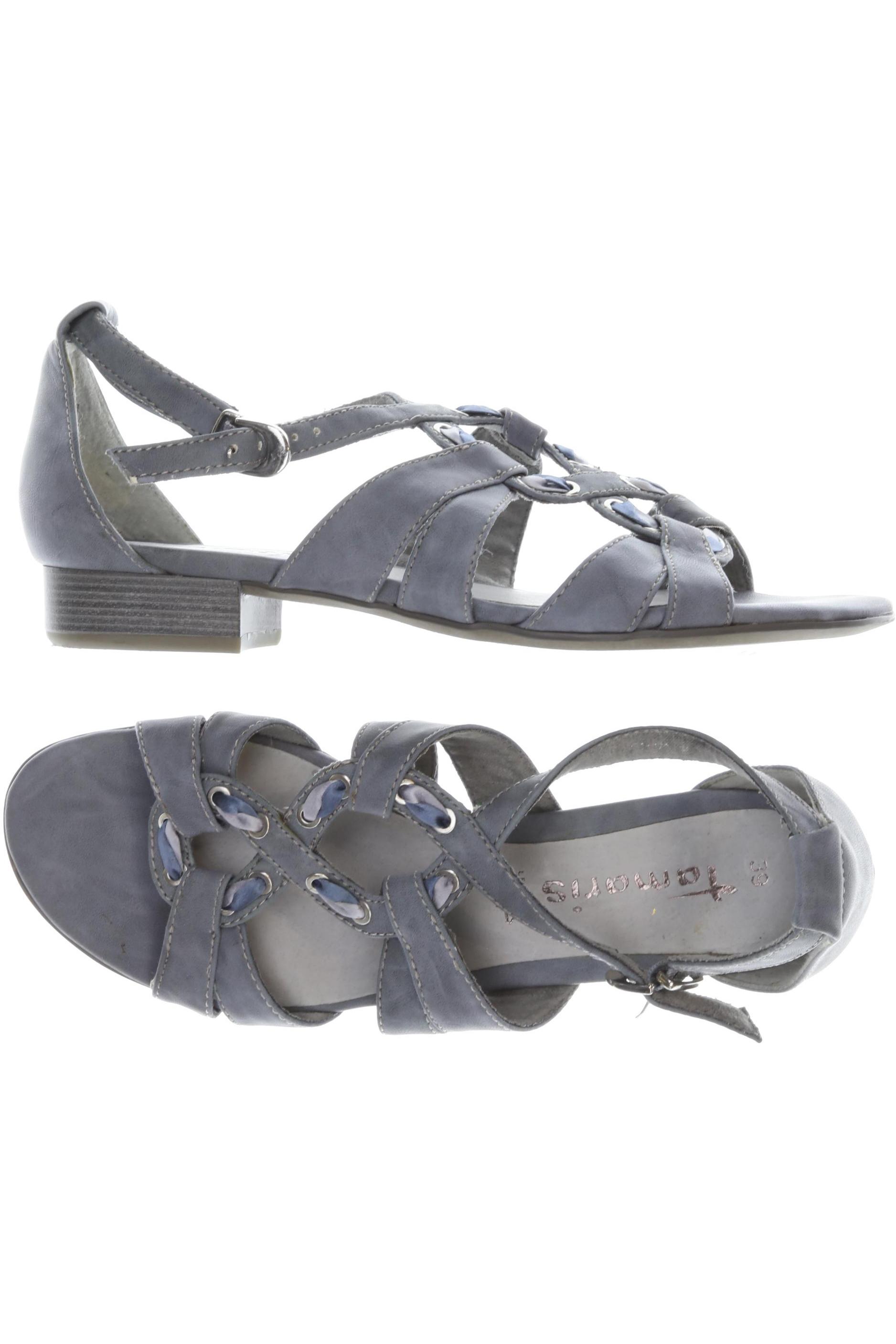 

Tamaris Damen Sandale, blau, Gr. 39