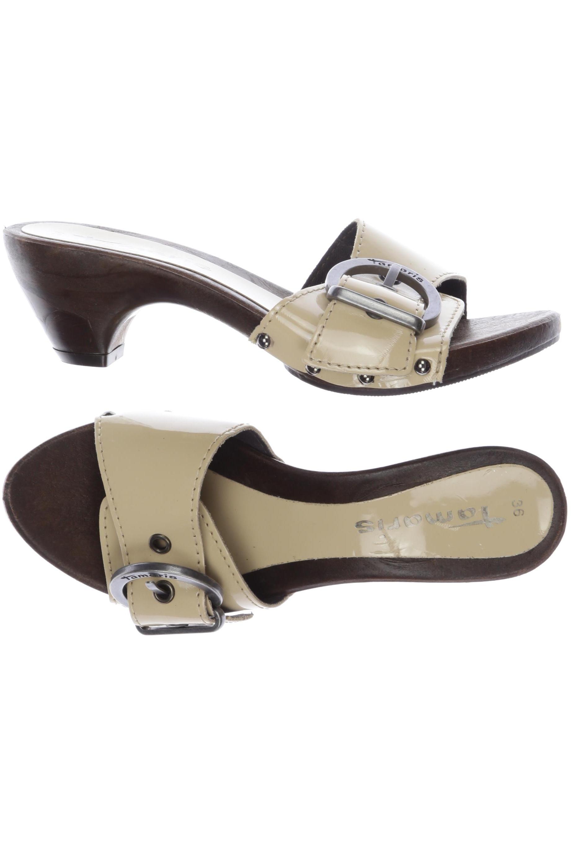

Tamaris Damen Sandale, beige, Gr. 36