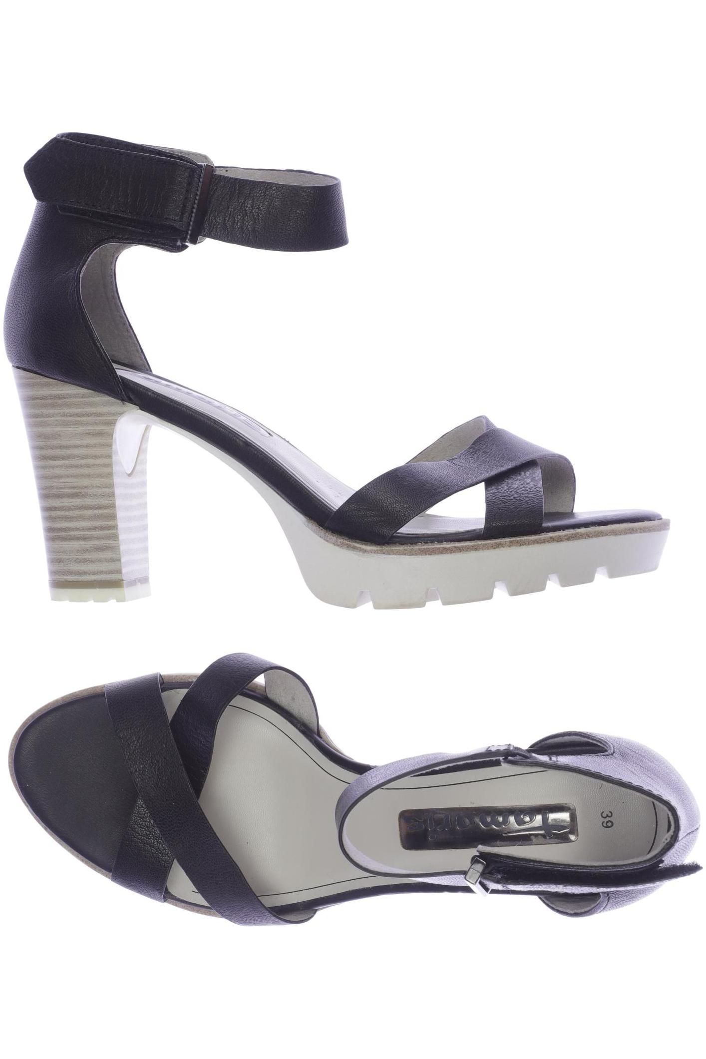 

Tamaris Damen Sandale, schwarz, Gr. 39