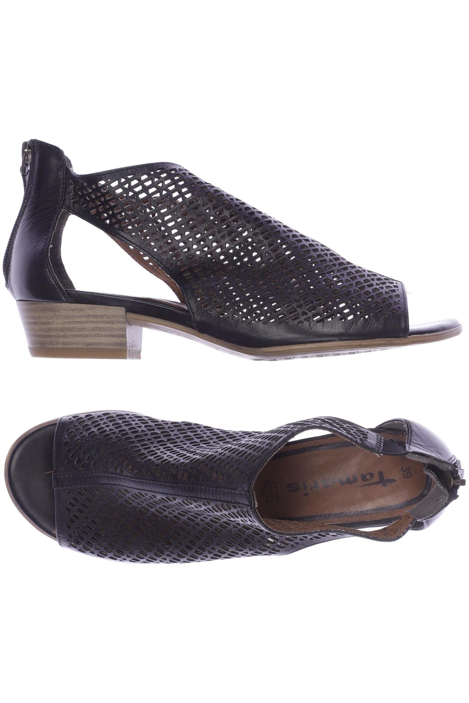 

Tamaris Damen Sandale, schwarz