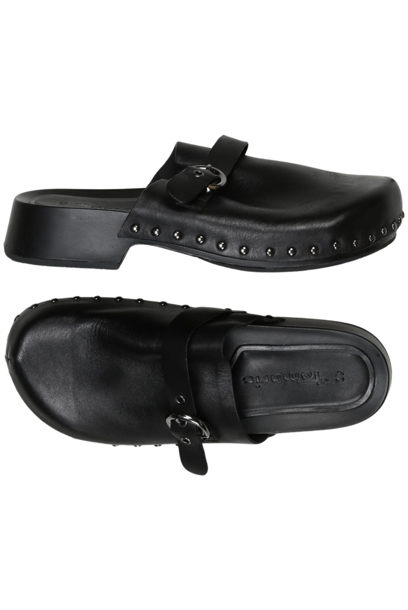 

Tamaris Damen Sandale, schwarz, Gr. 40