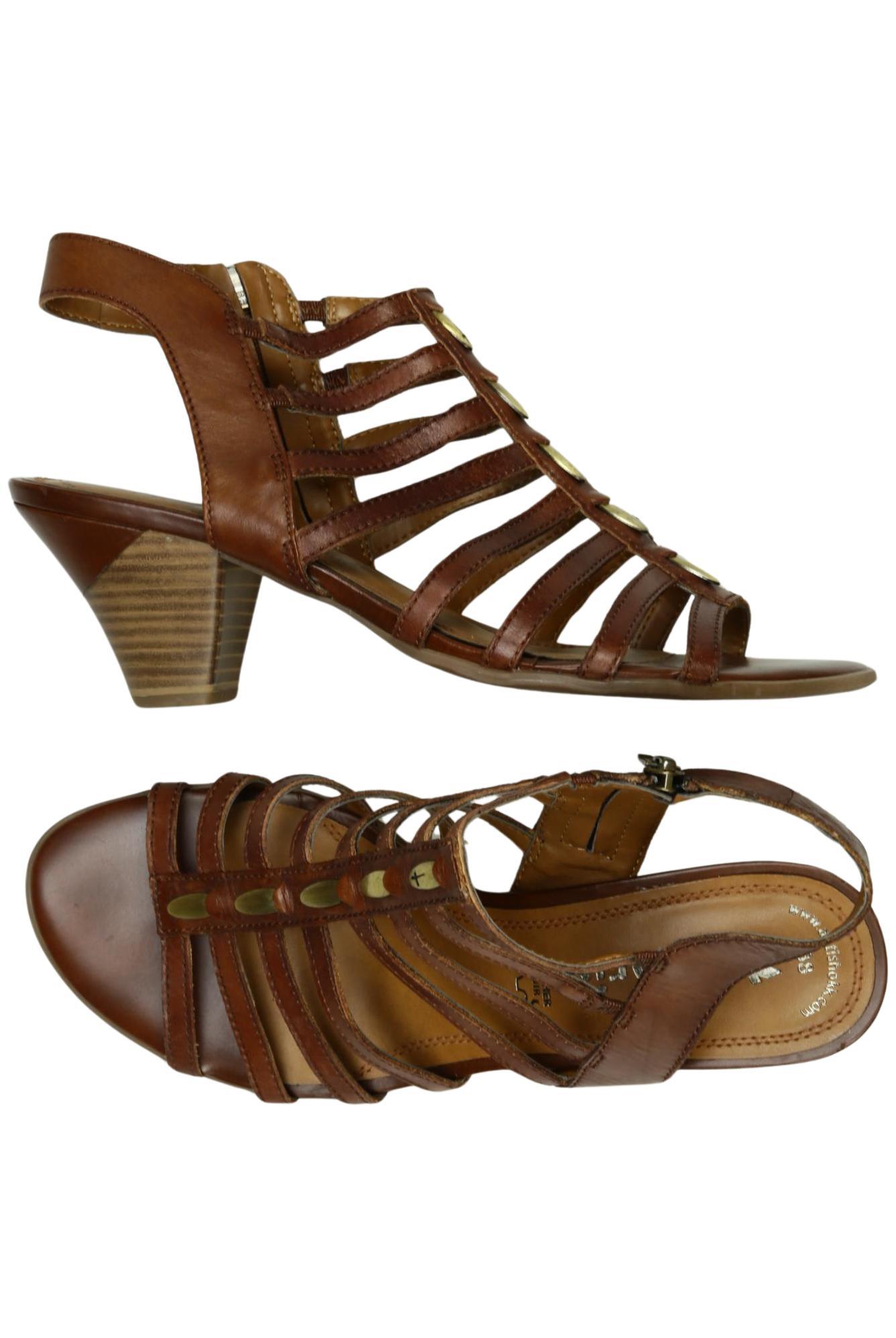 

Tamaris Damen Sandale, braun, Gr. 38