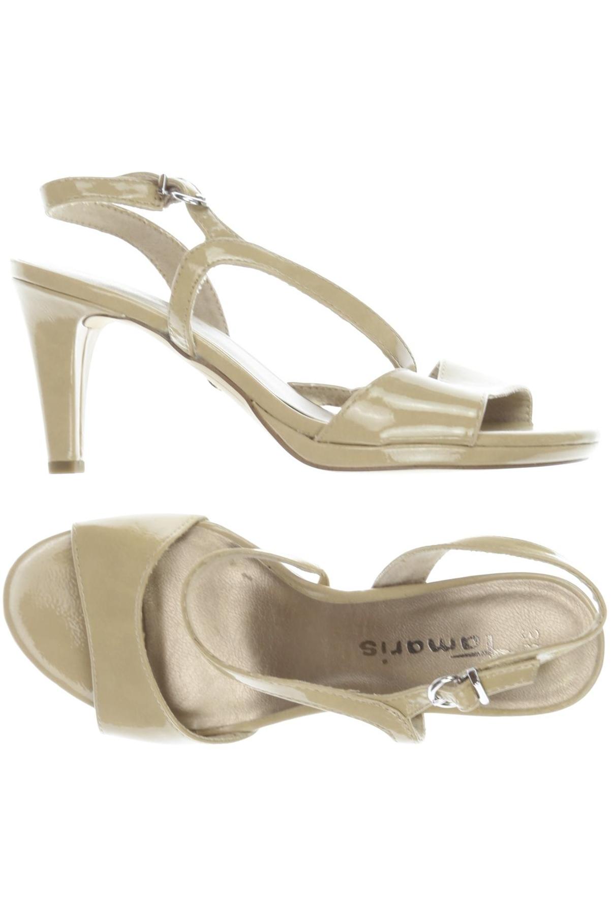 

Tamaris Damen Sandale, beige, Gr. 38
