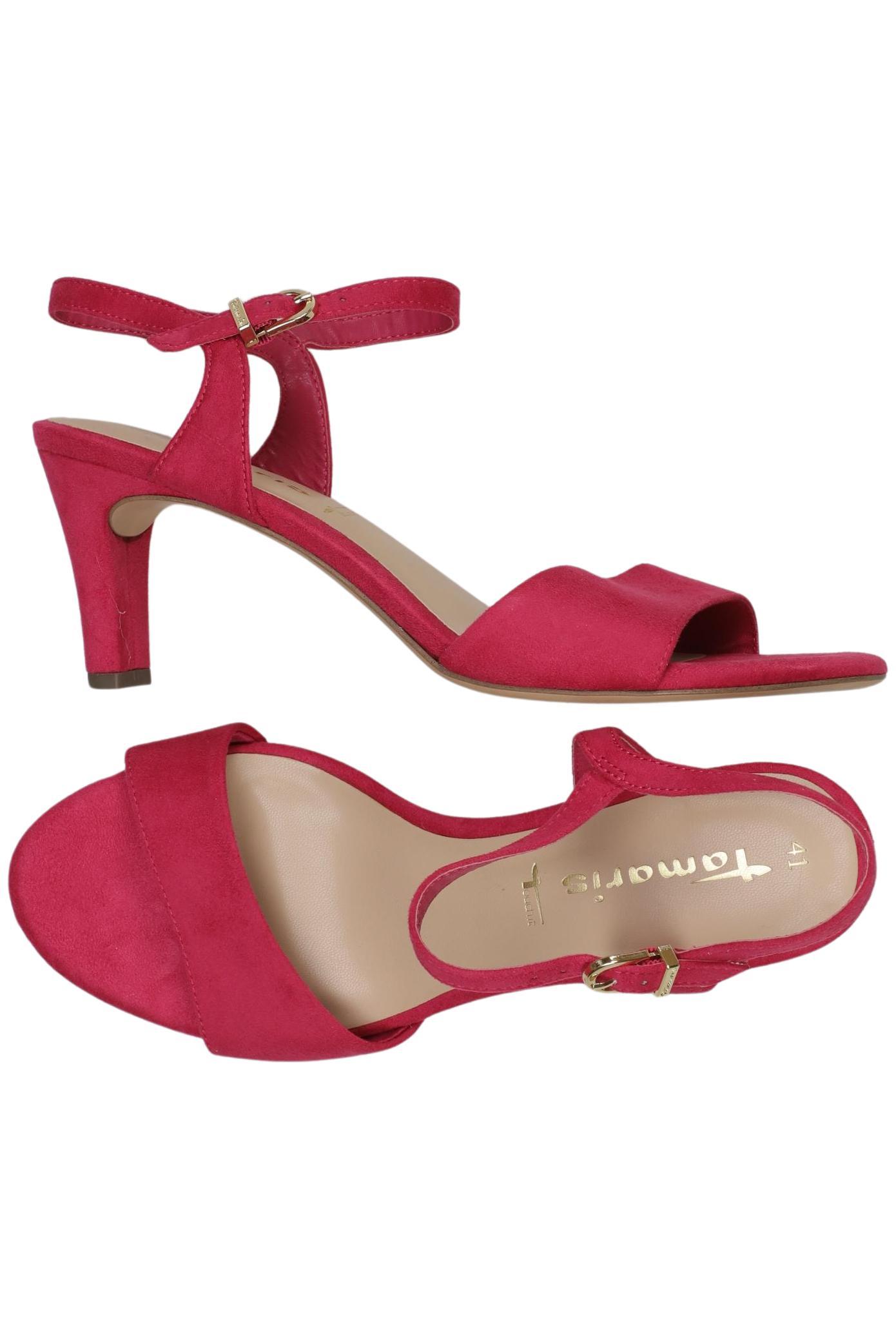 

Tamaris Damen Sandale, pink, Gr. 41
