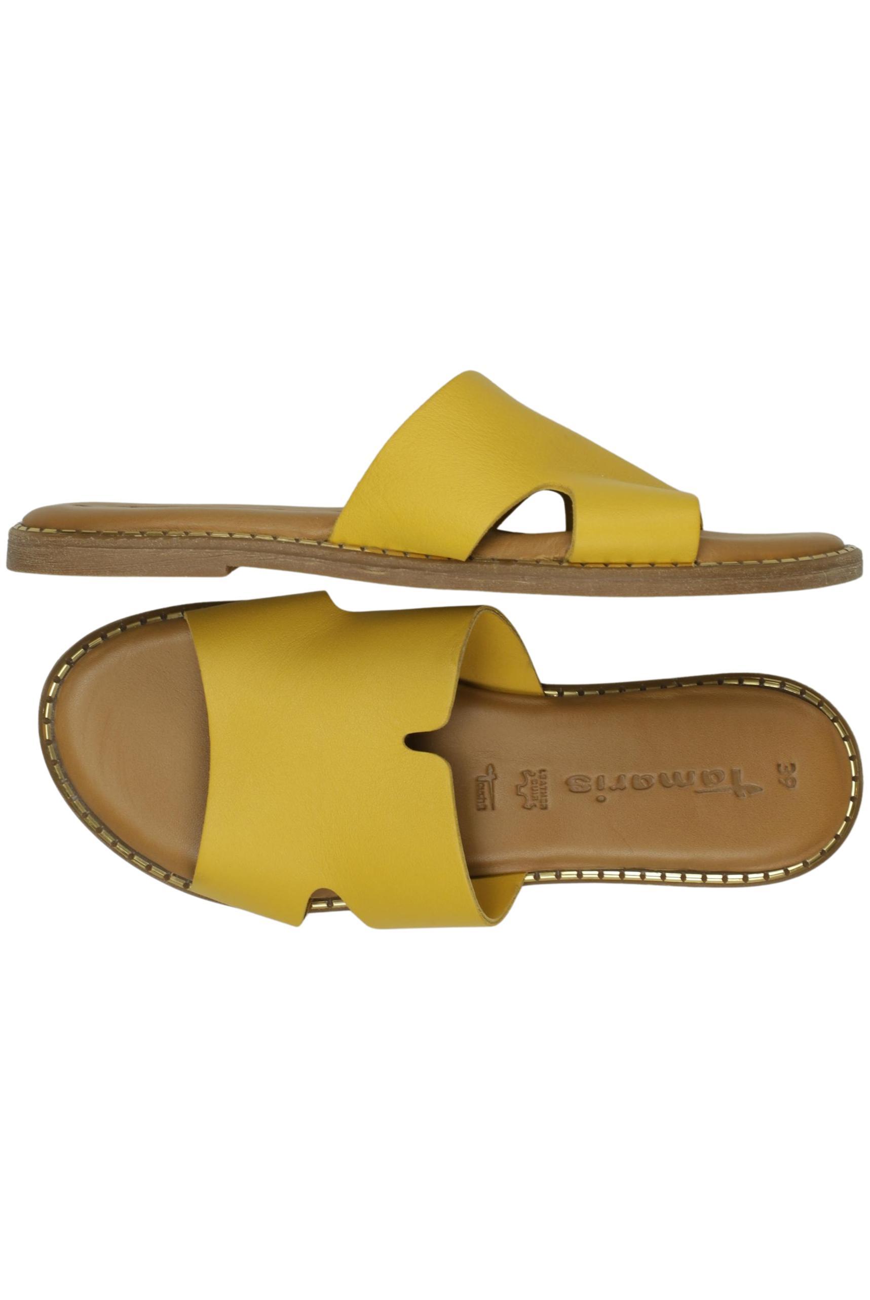 

Tamaris Damen Sandale, gelb, Gr. 39