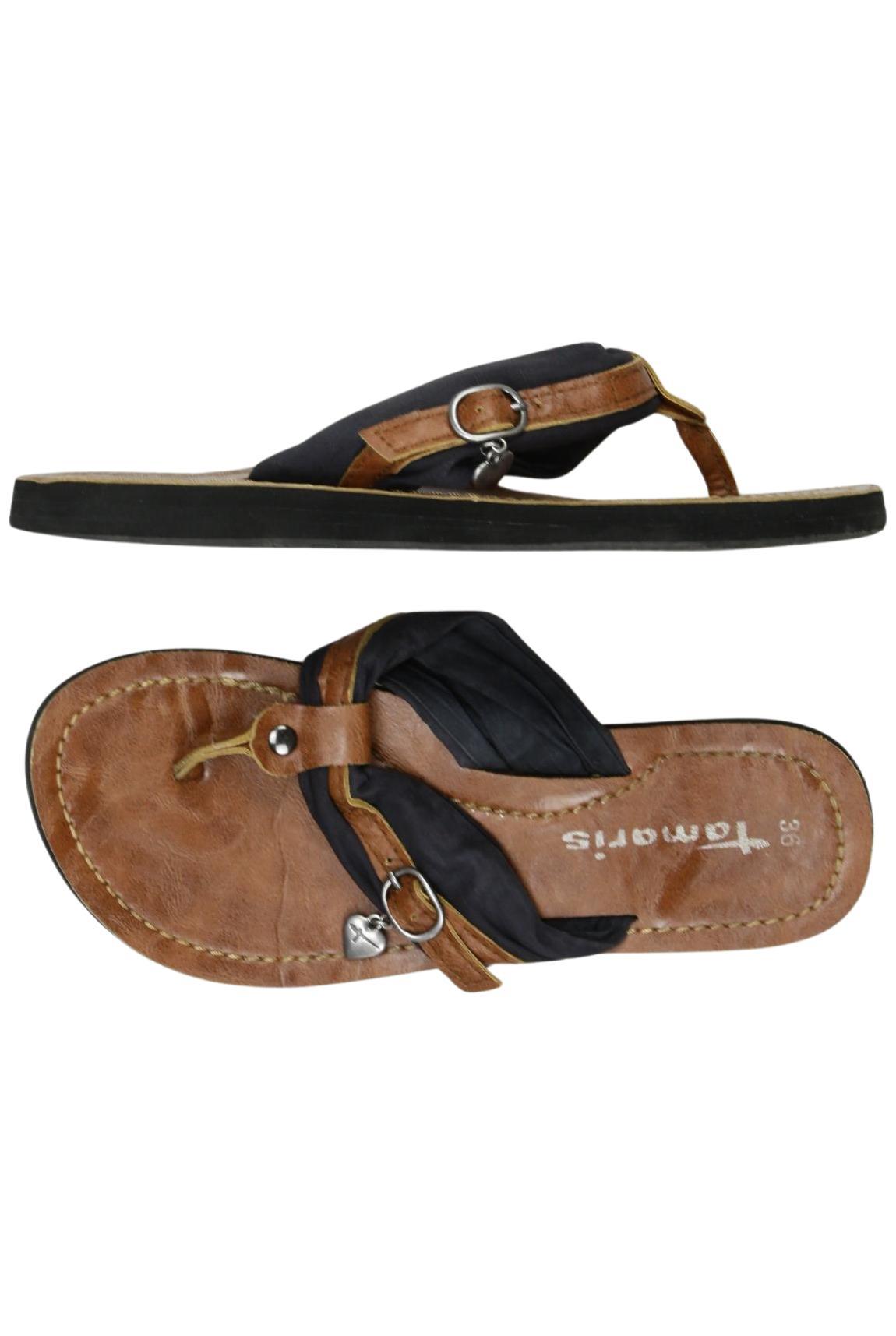

Tamaris Damen Sandale, braun, Gr. 36