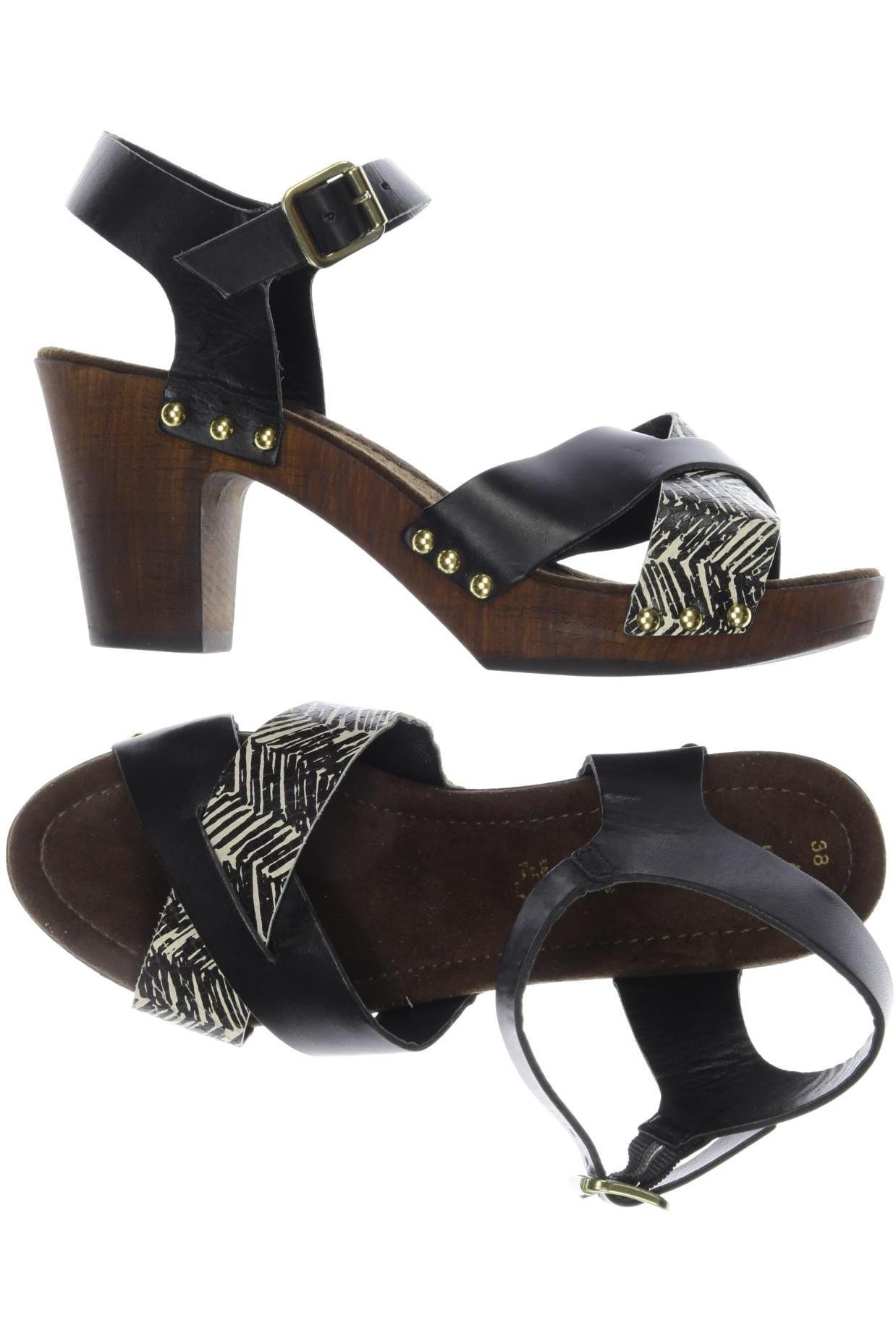 

Tamaris Damen Sandale, schwarz, Gr. 38