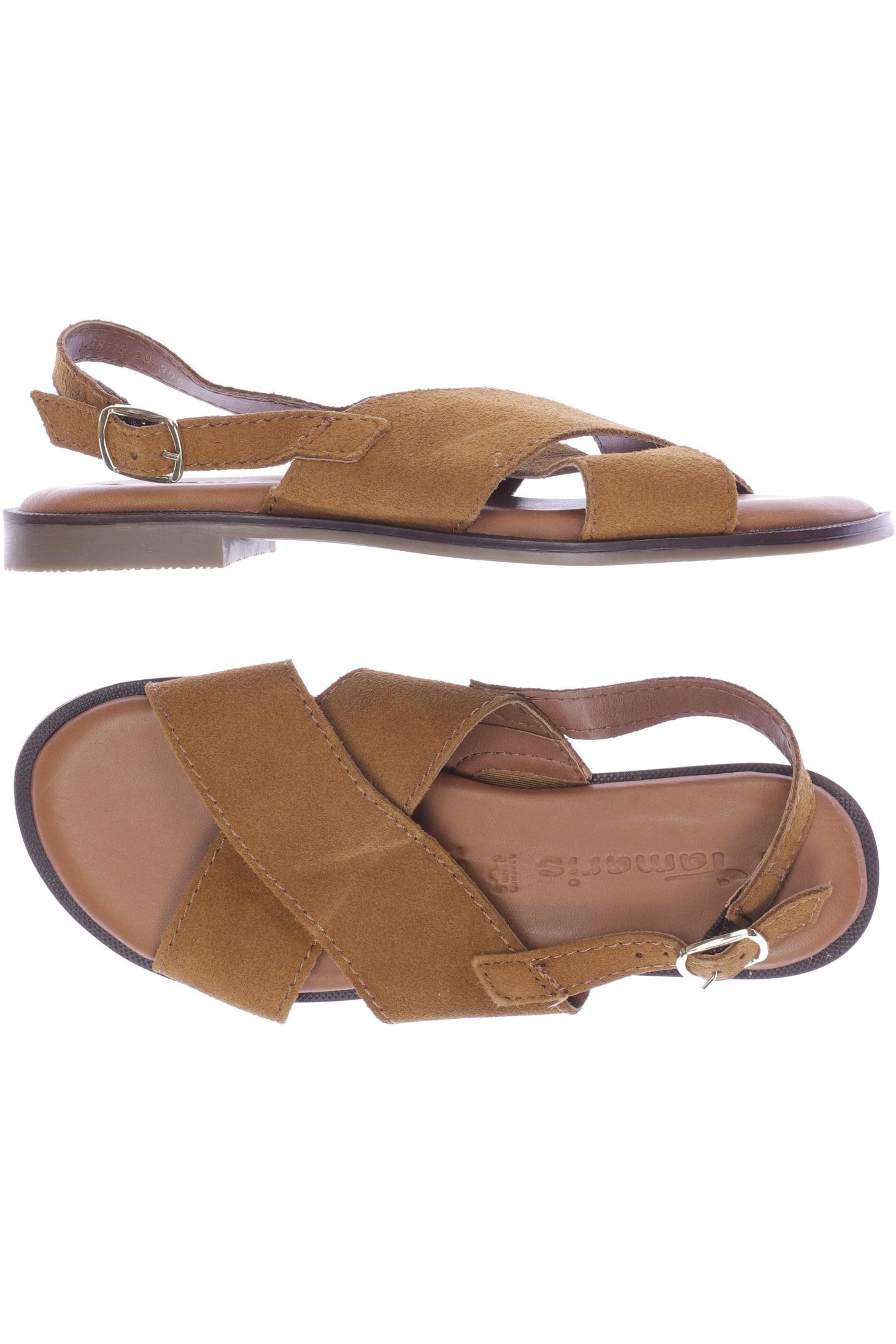 

Tamaris Damen Sandale, braun, Gr. 38