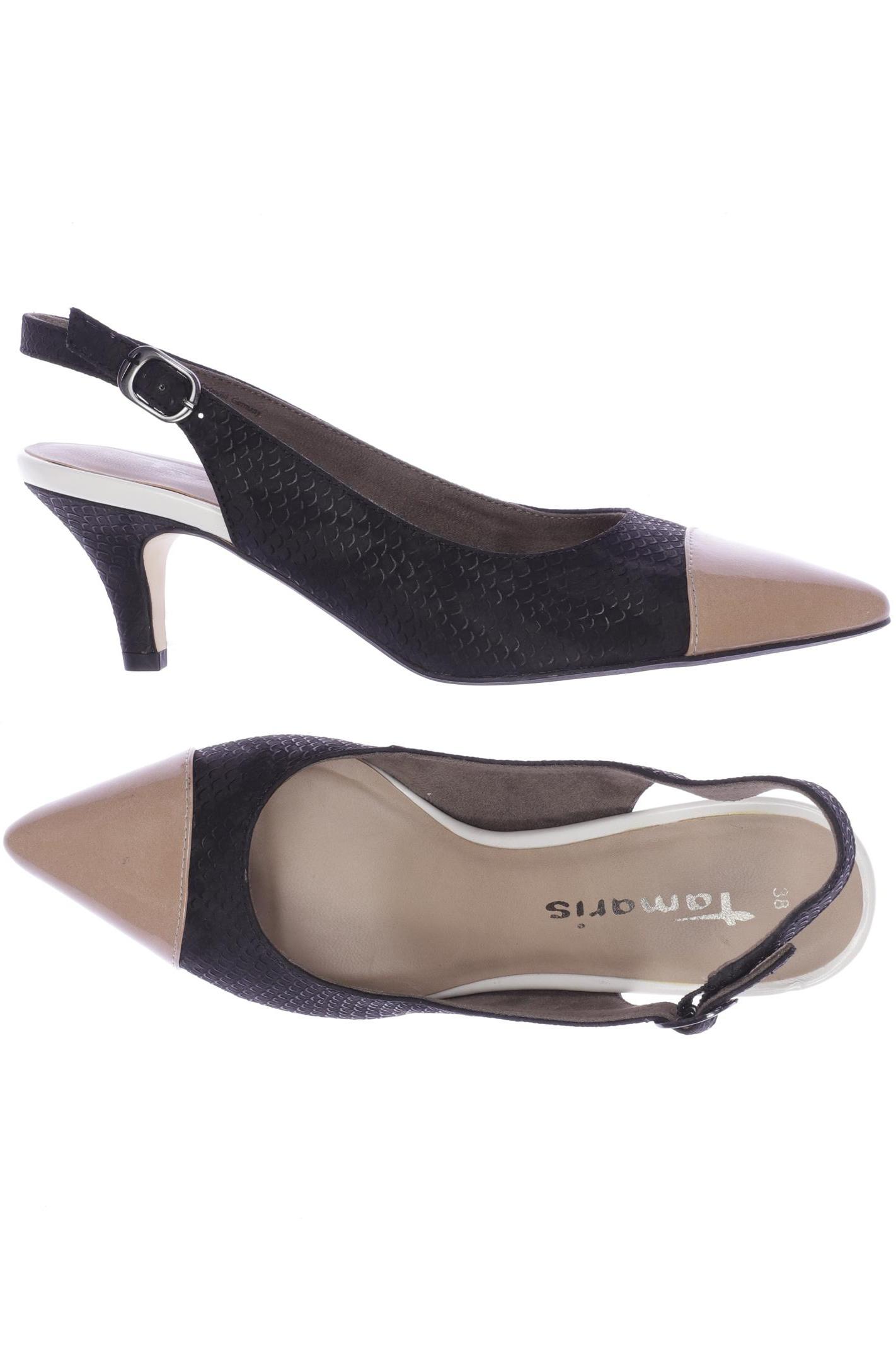 

Tamaris Damen Sandale, schwarz, Gr. 38